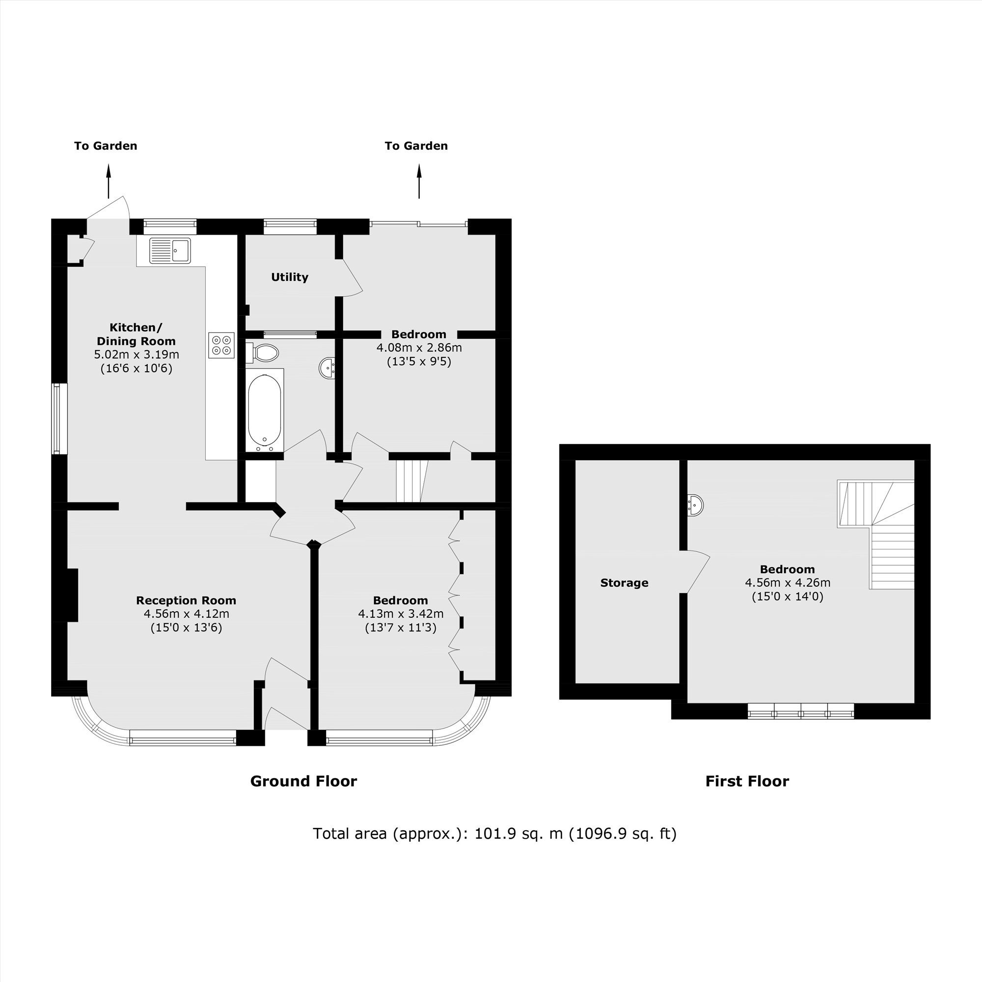8, Rosecroft Gardens, Twickenham floorplan