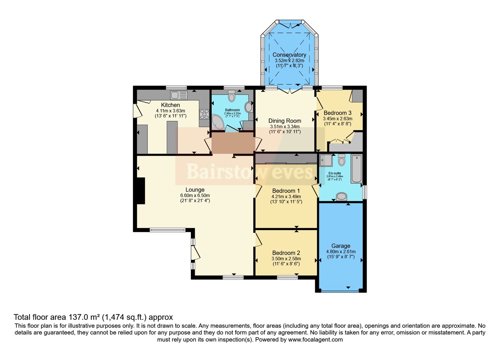 9, Farcroft Avenue, Nottinghamshire floorplan