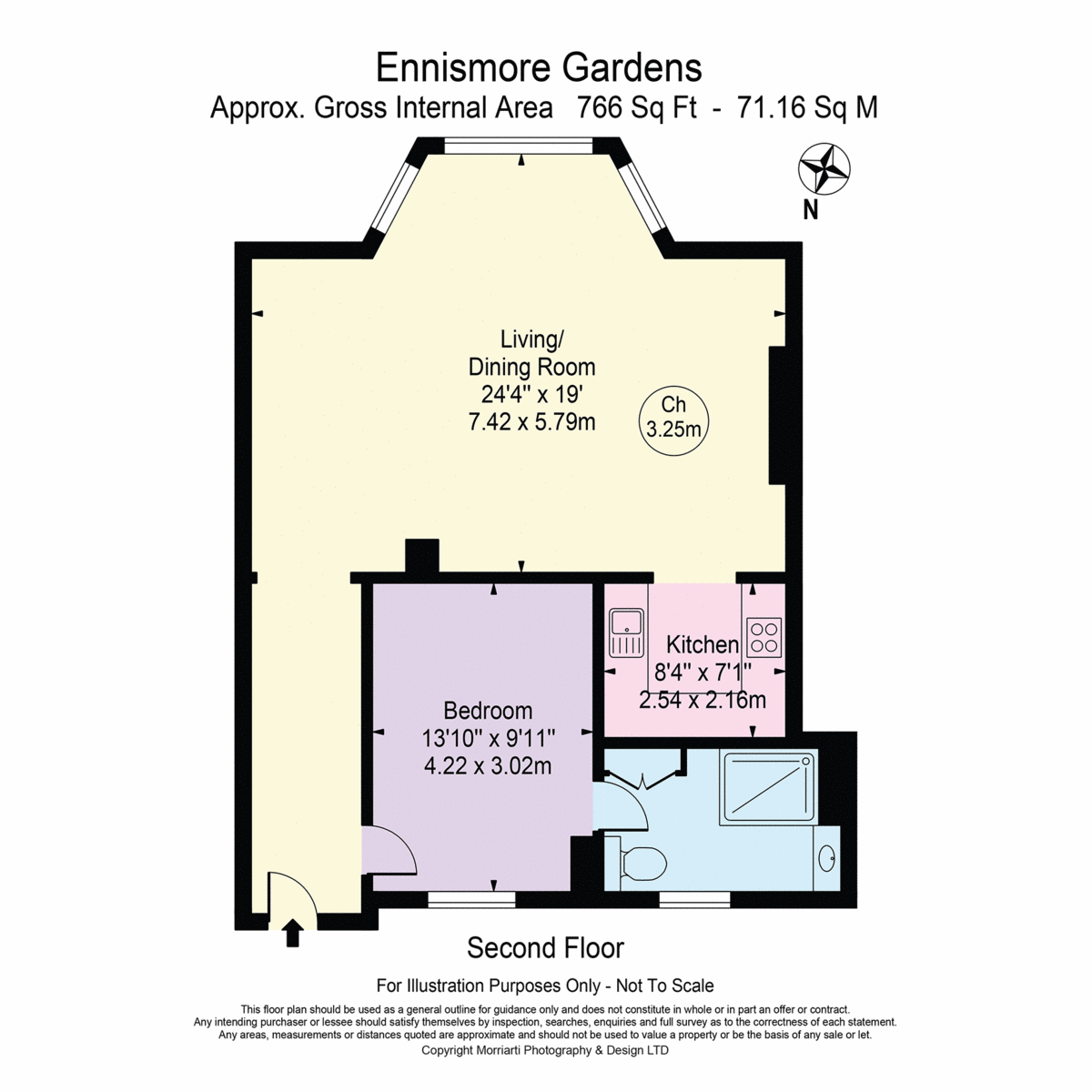 Flat 6, 5, Ennismore Gardens, London floorplan