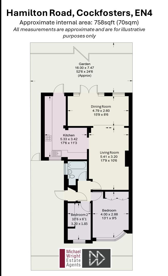 20, Hamilton Road, Barnet floorplan
