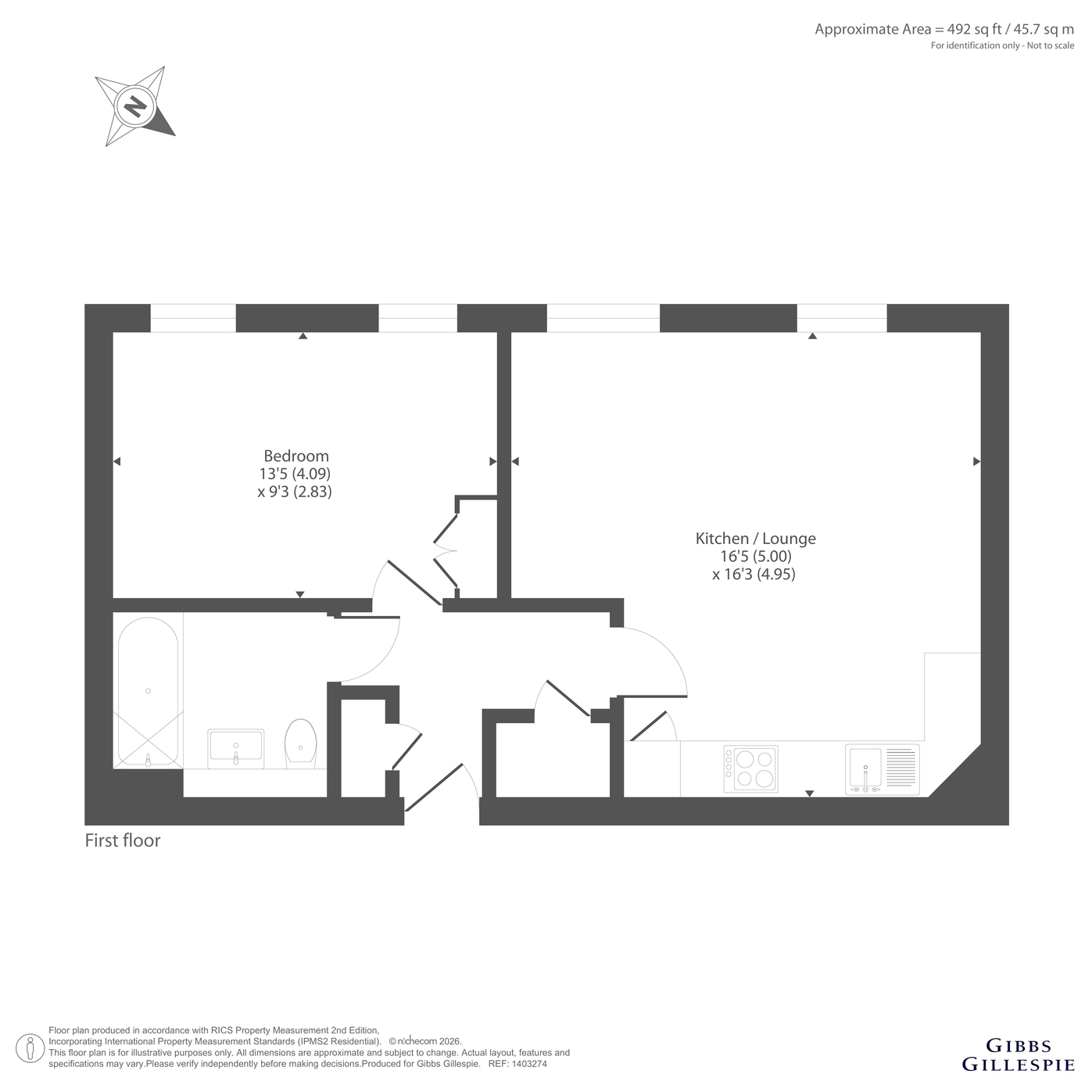 Flat 3, Prospect House,, The Broadway, Slough floorplan