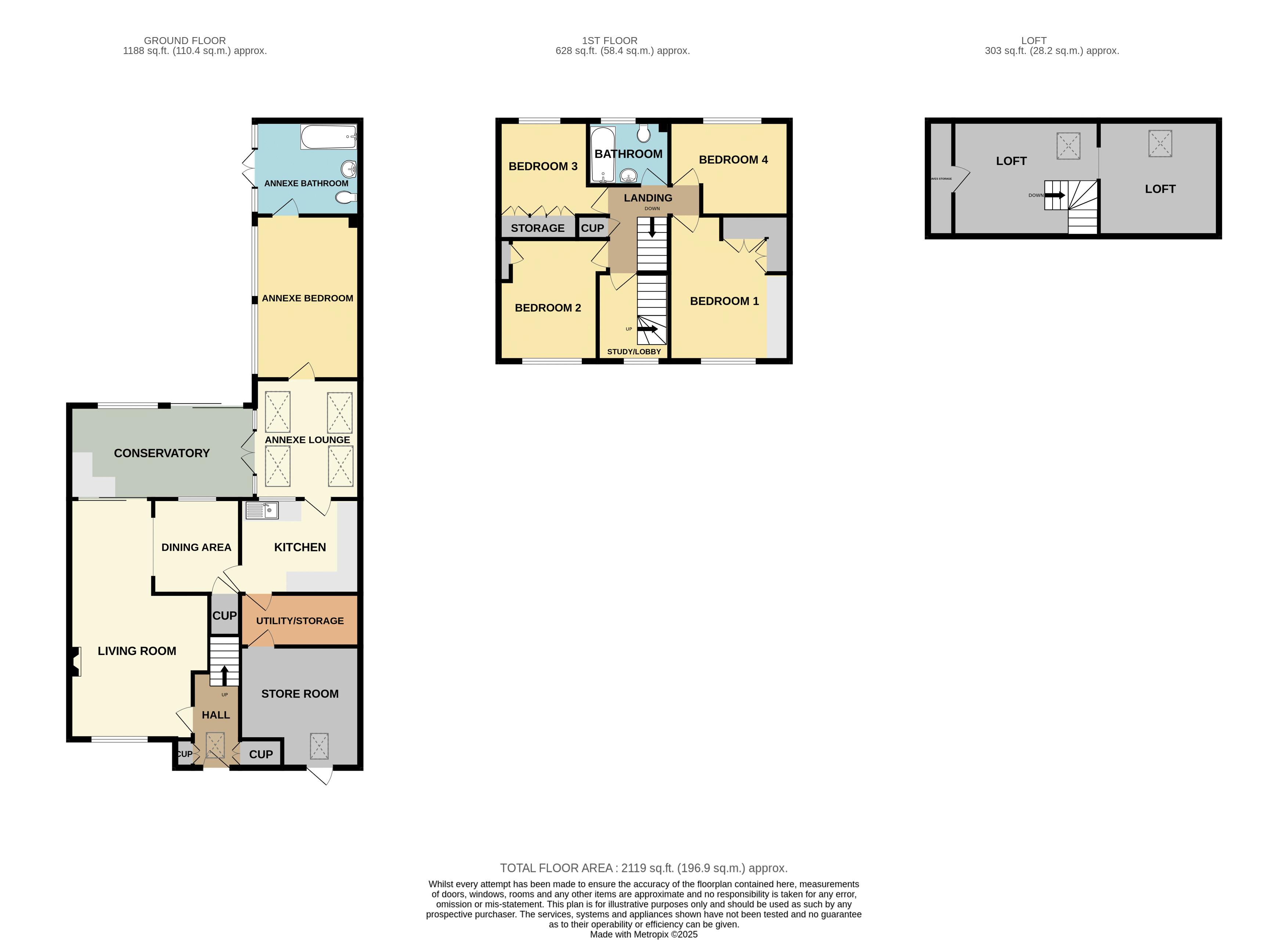 24, Coralberry Drive, Weston-Super-Mare floorplan