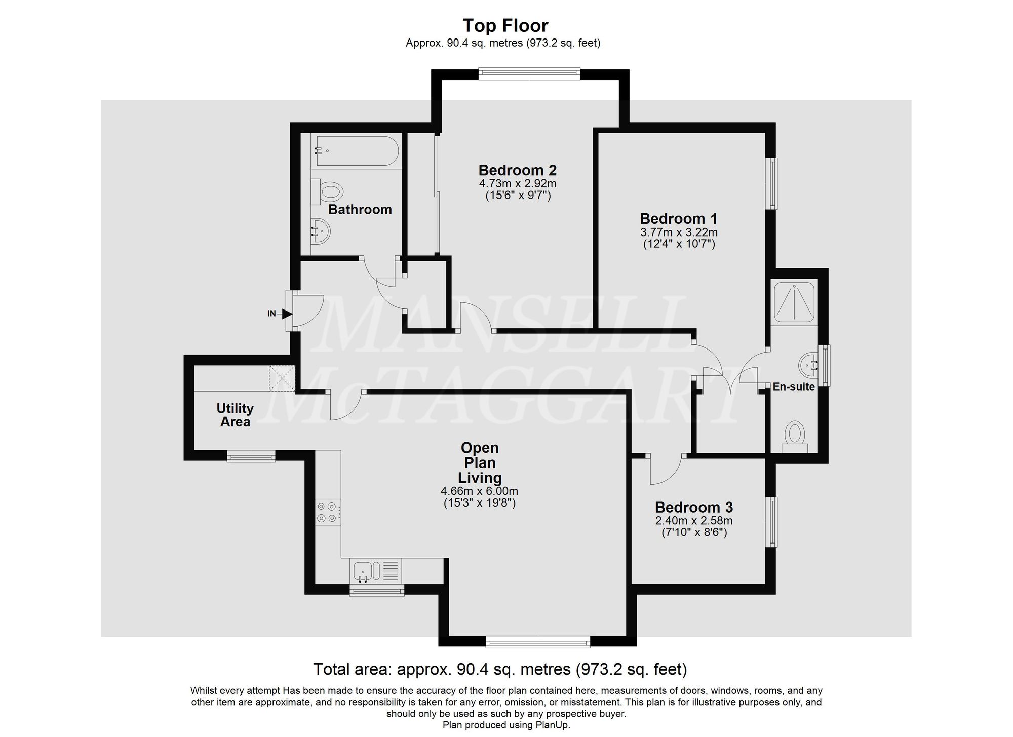 35 Tower Close, East Grinstead floorplan