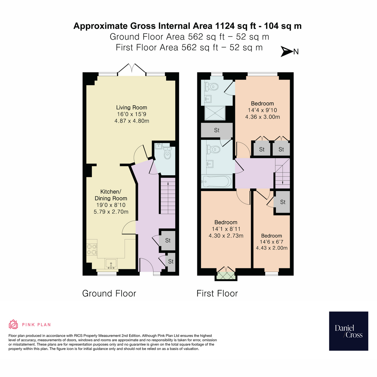 Dover Road, Tadworth, KT20 floorplan
