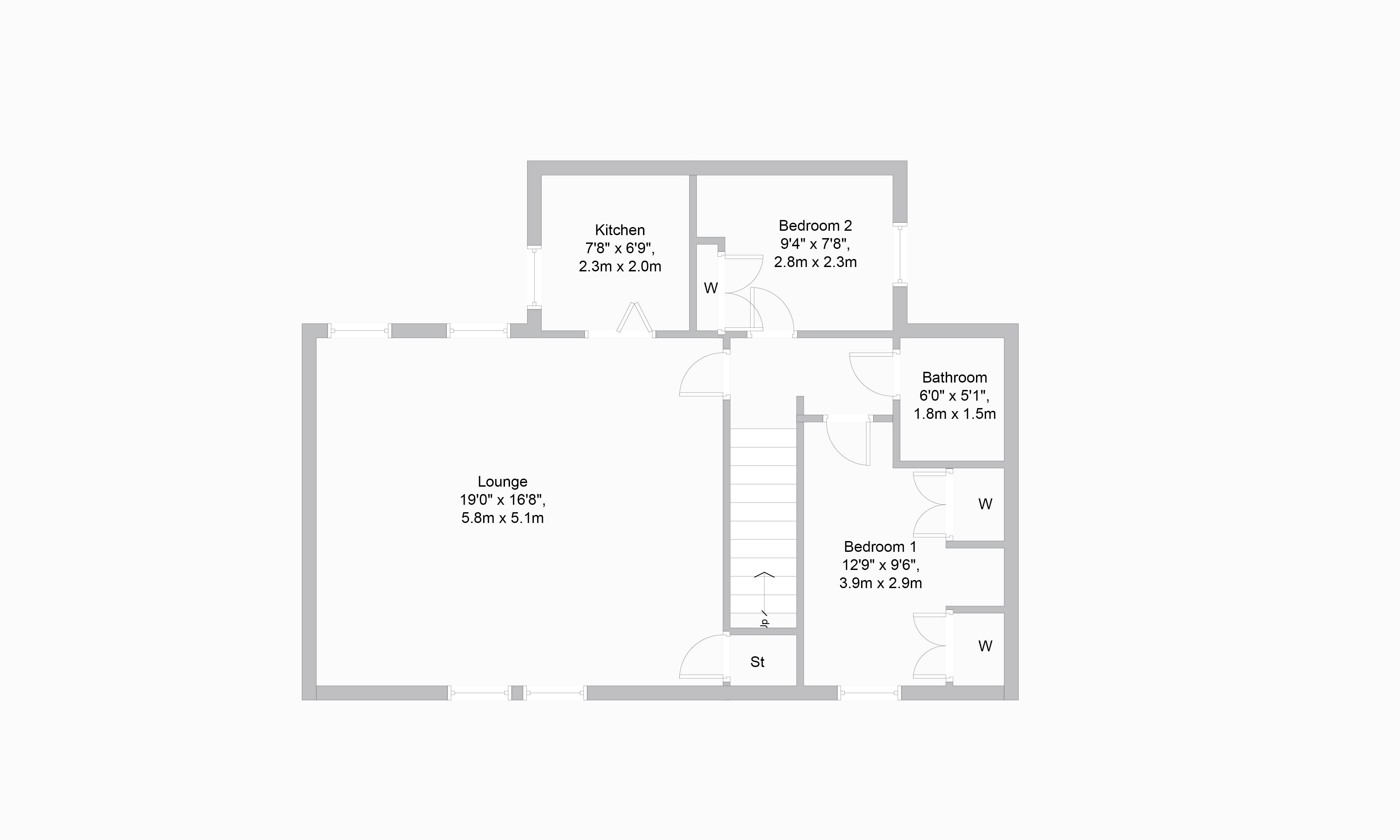 2 Bedrooms Flat for sale in Inverallan Court, Bridge Of Allan, Stirling FK9