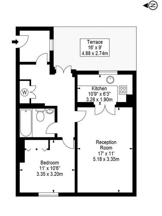 1 Bedrooms Flat to rent in Nottingham Place, Marylebone, London W1U