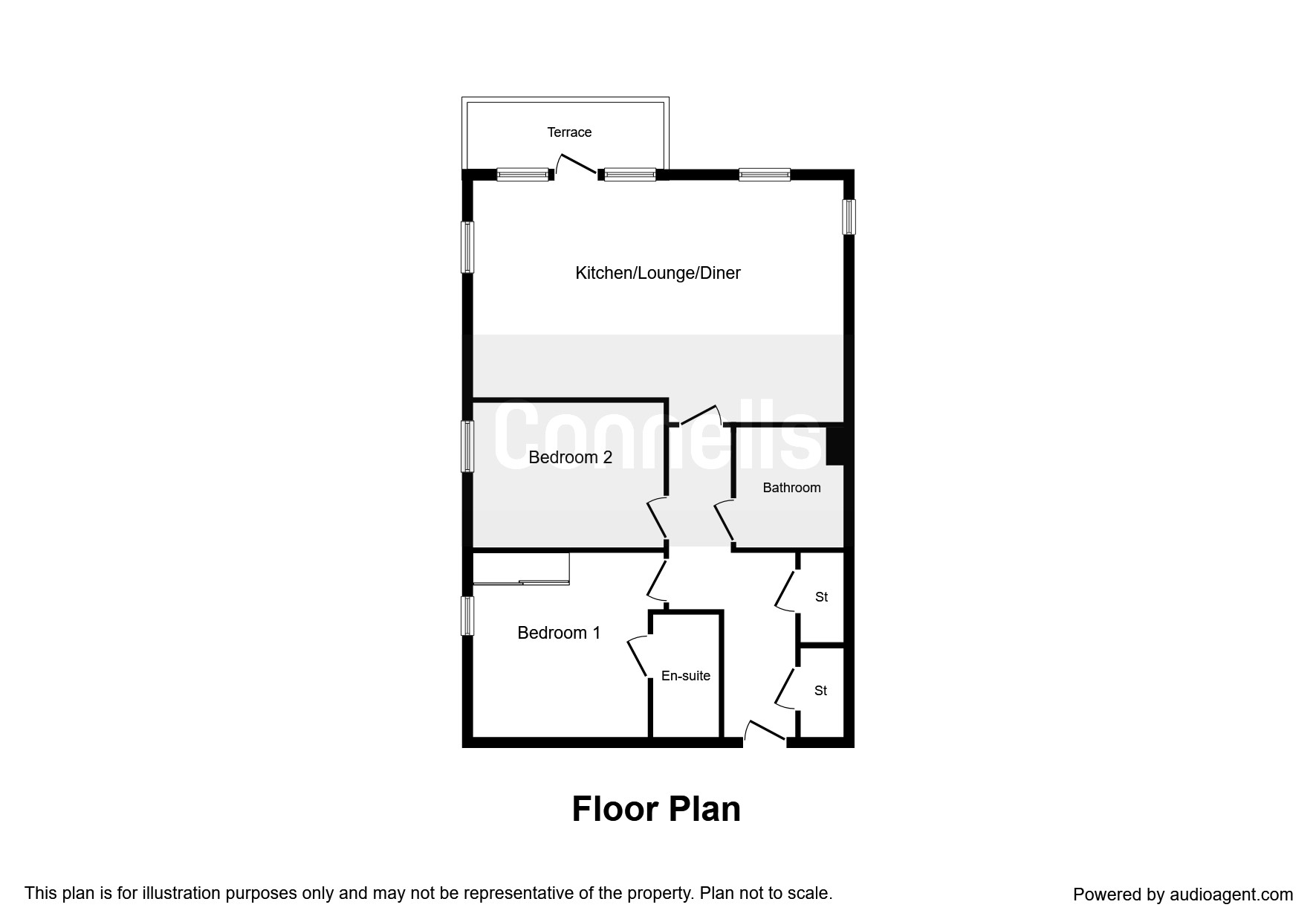 2 Bedrooms Flat for sale in Rocky Lane, Haywards Heath RH16