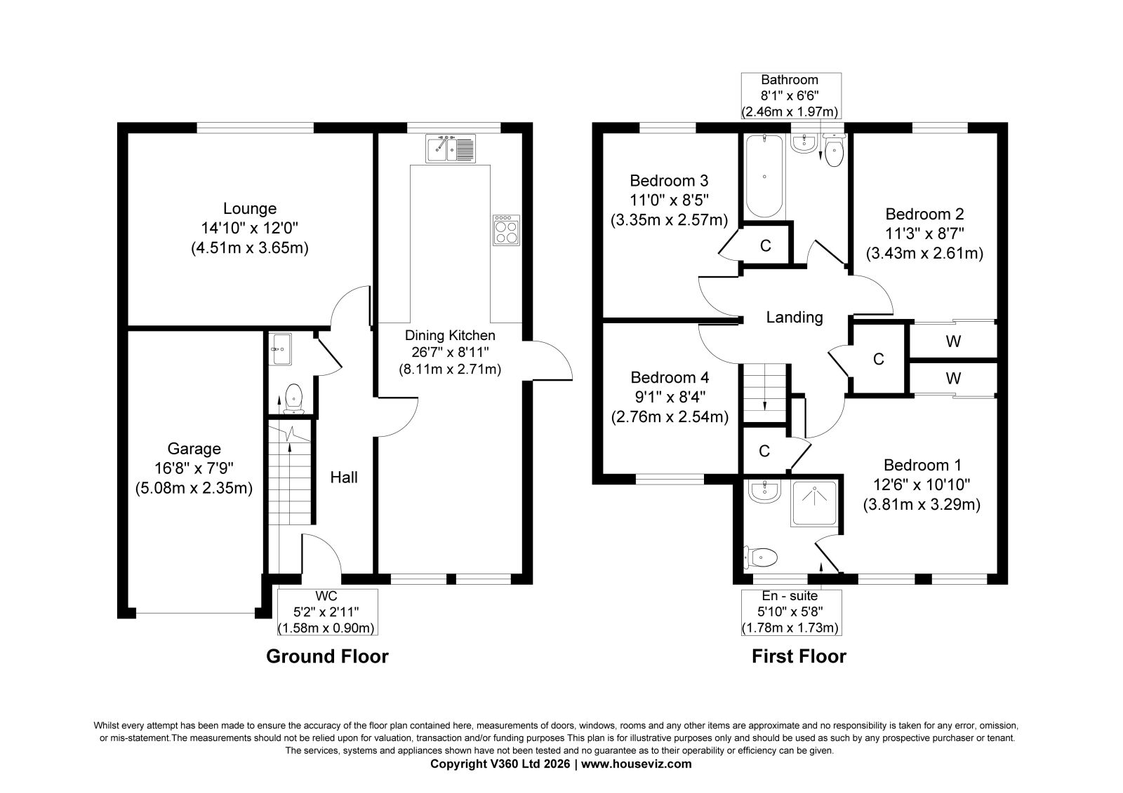 6 Blairafton Wynd, Kilwinning floorplan