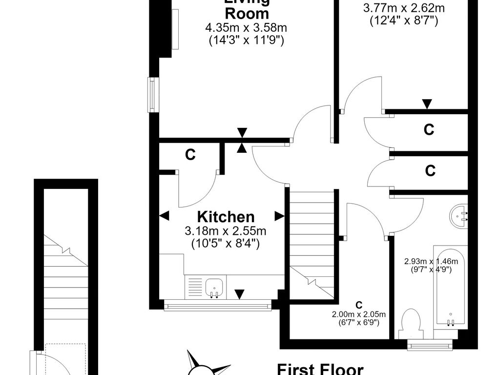 The Bowling Green, Edinburgh floorplan