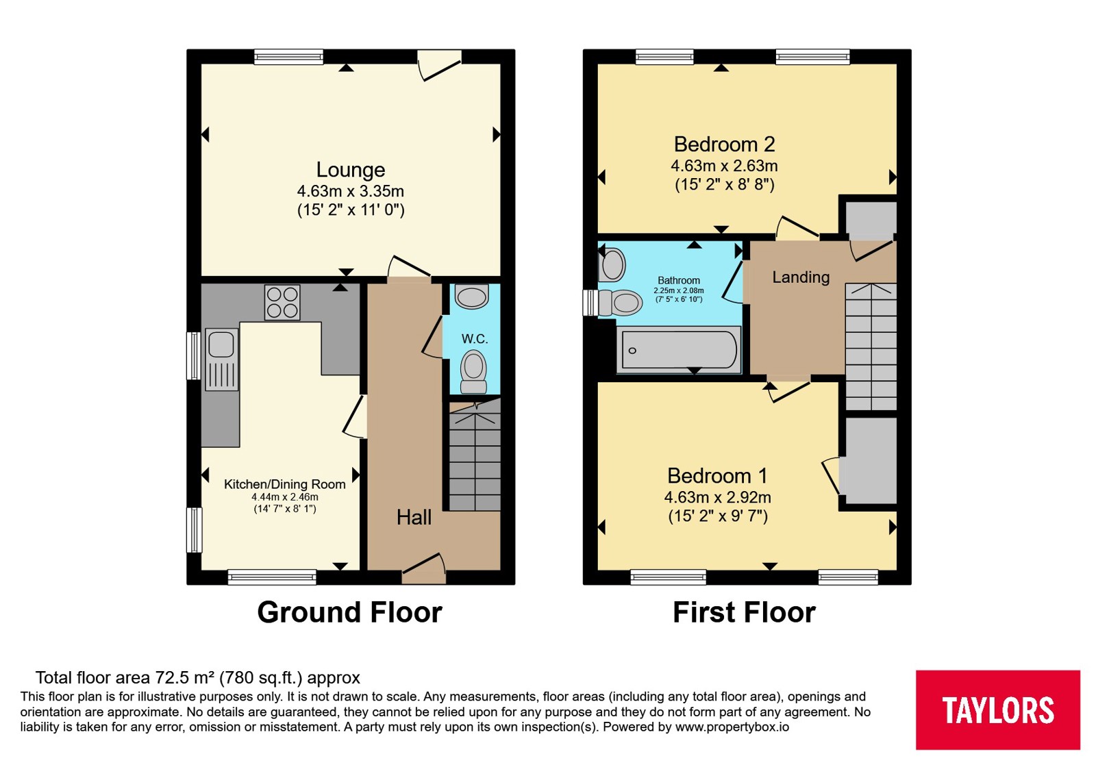 15, Paignton Square, Avon floorplan