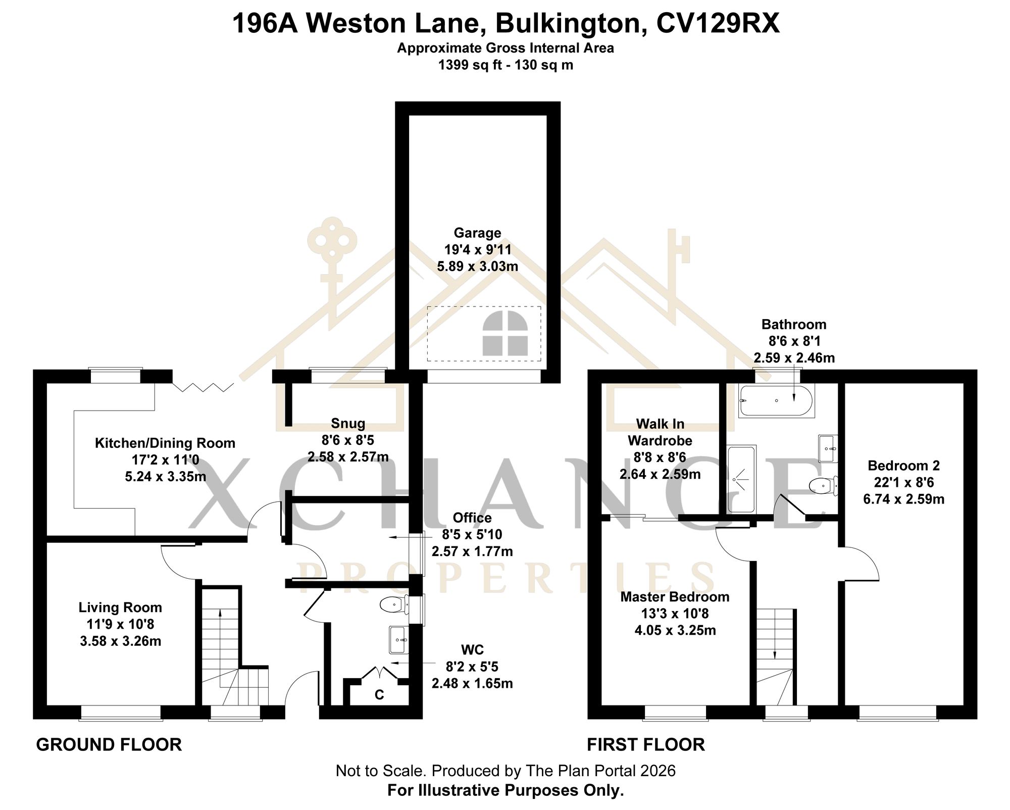 196a Weston Lane, Bedworth floorplan