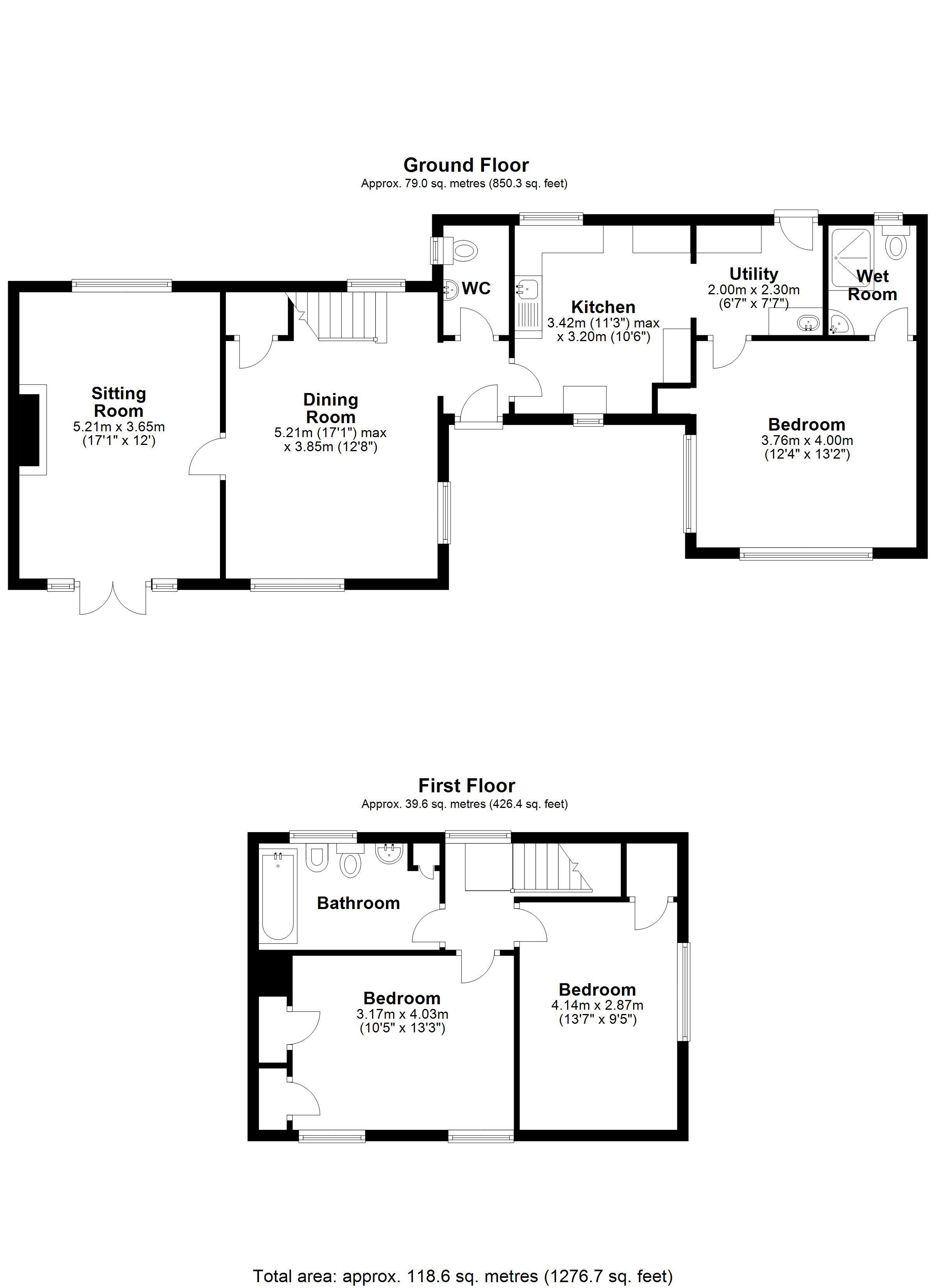 Apple Tree Cottage,, Sutton Mandeville, Wiltshire floorplan