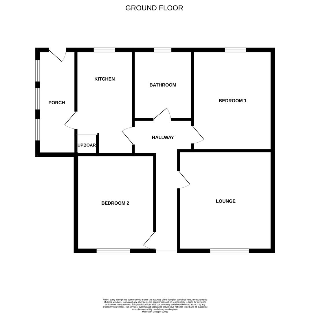 127, Kirn Drive, Gourock floorplan