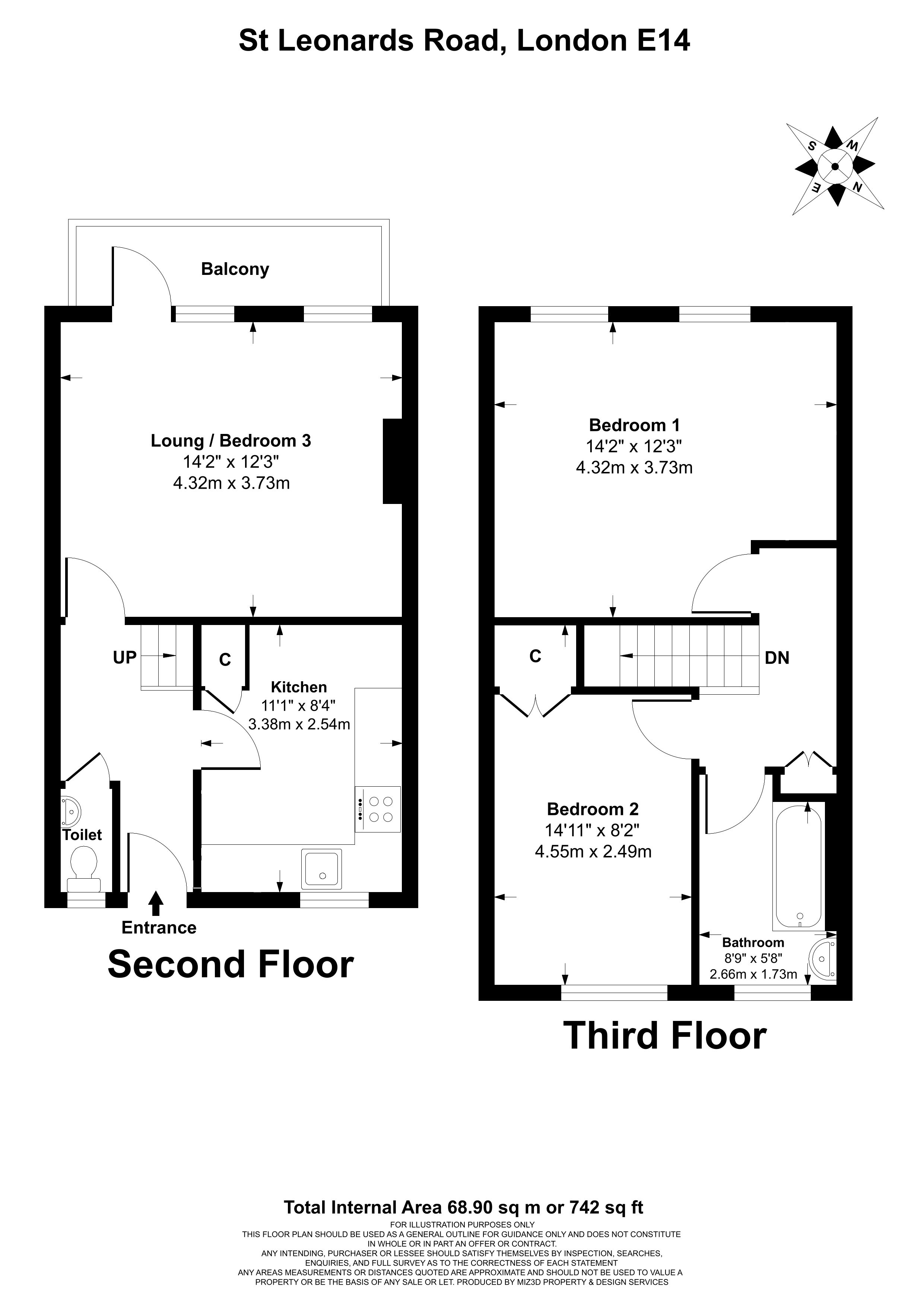 71, St. Leonards Road, Lansbury floorplan