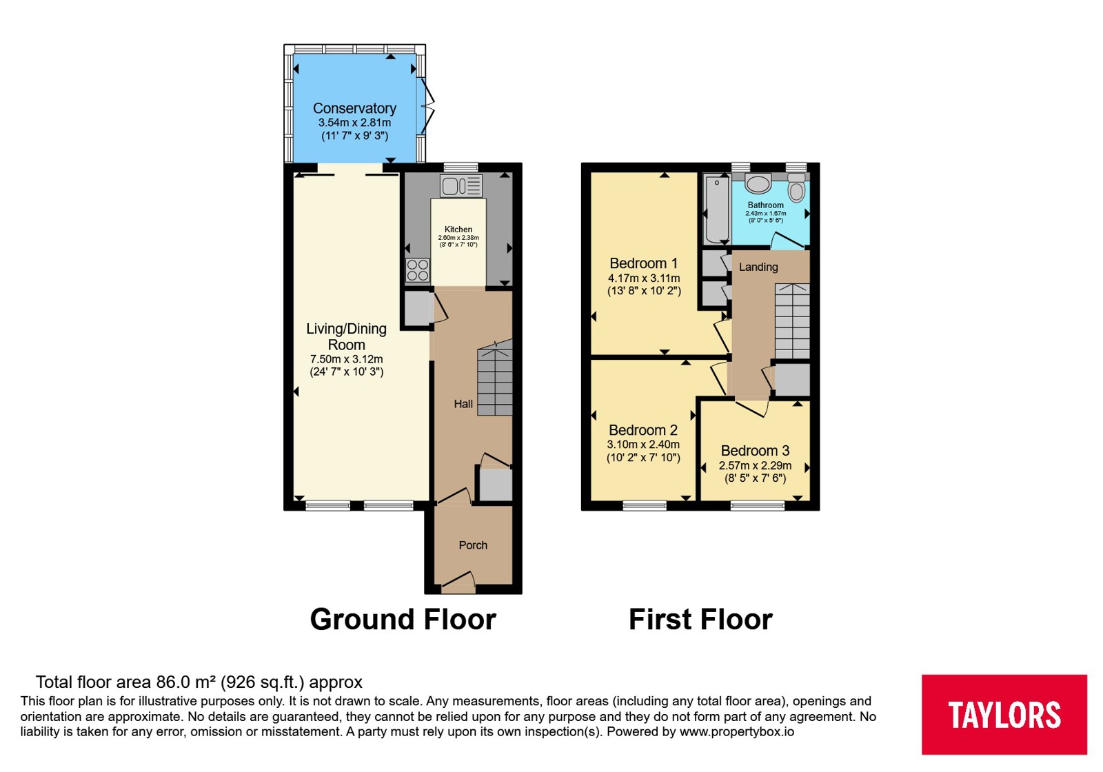 5, Brocklesby Road, Oxfordshire floorplan