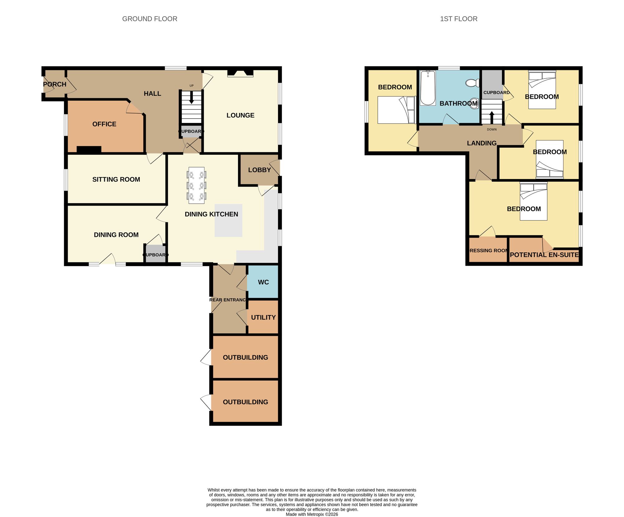 Holywell House, Carlisle floorplan