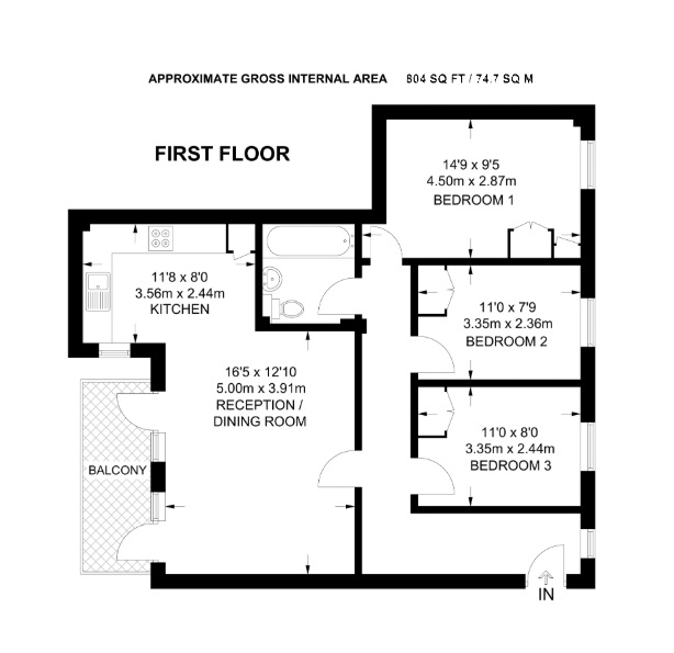 Norbury Avenue, London floorplan