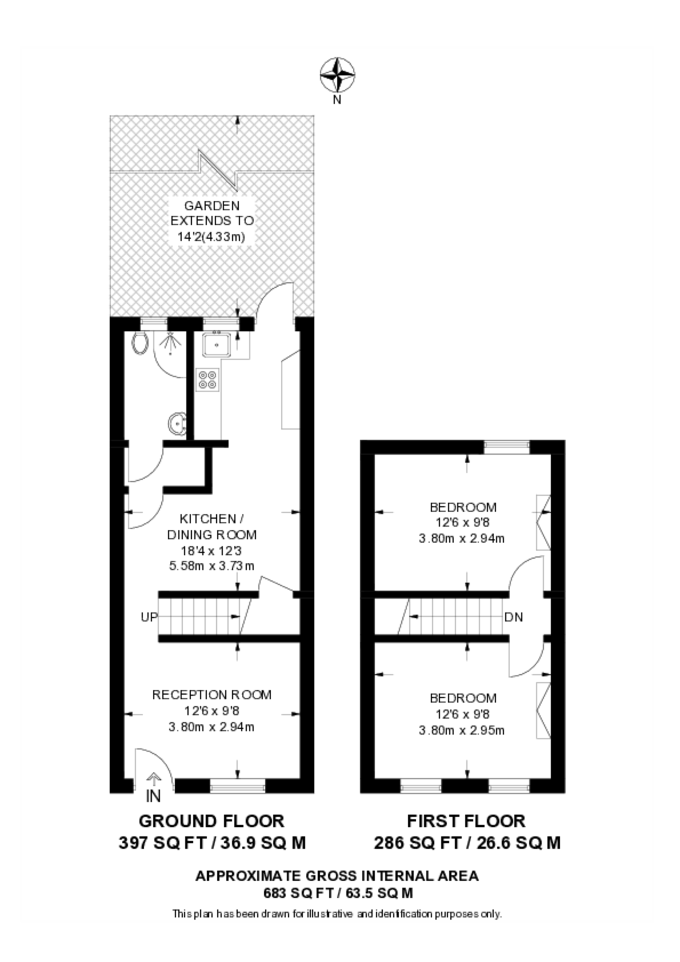 Garfield Road, Plaistow floorplan