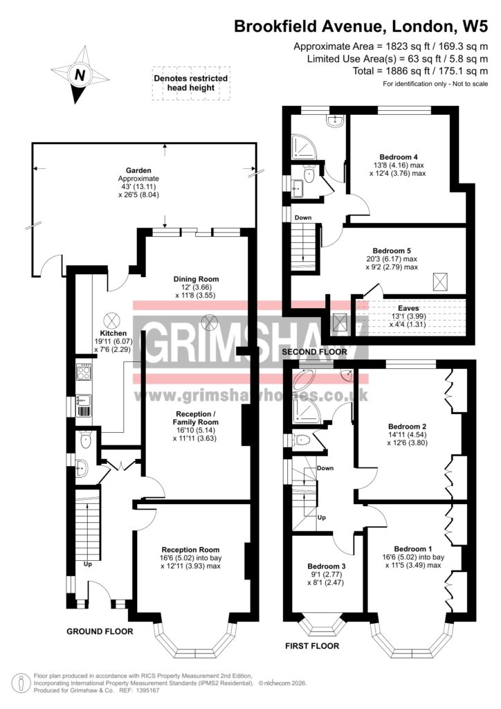 8, Brookfield Avenue, Ealing floorplan