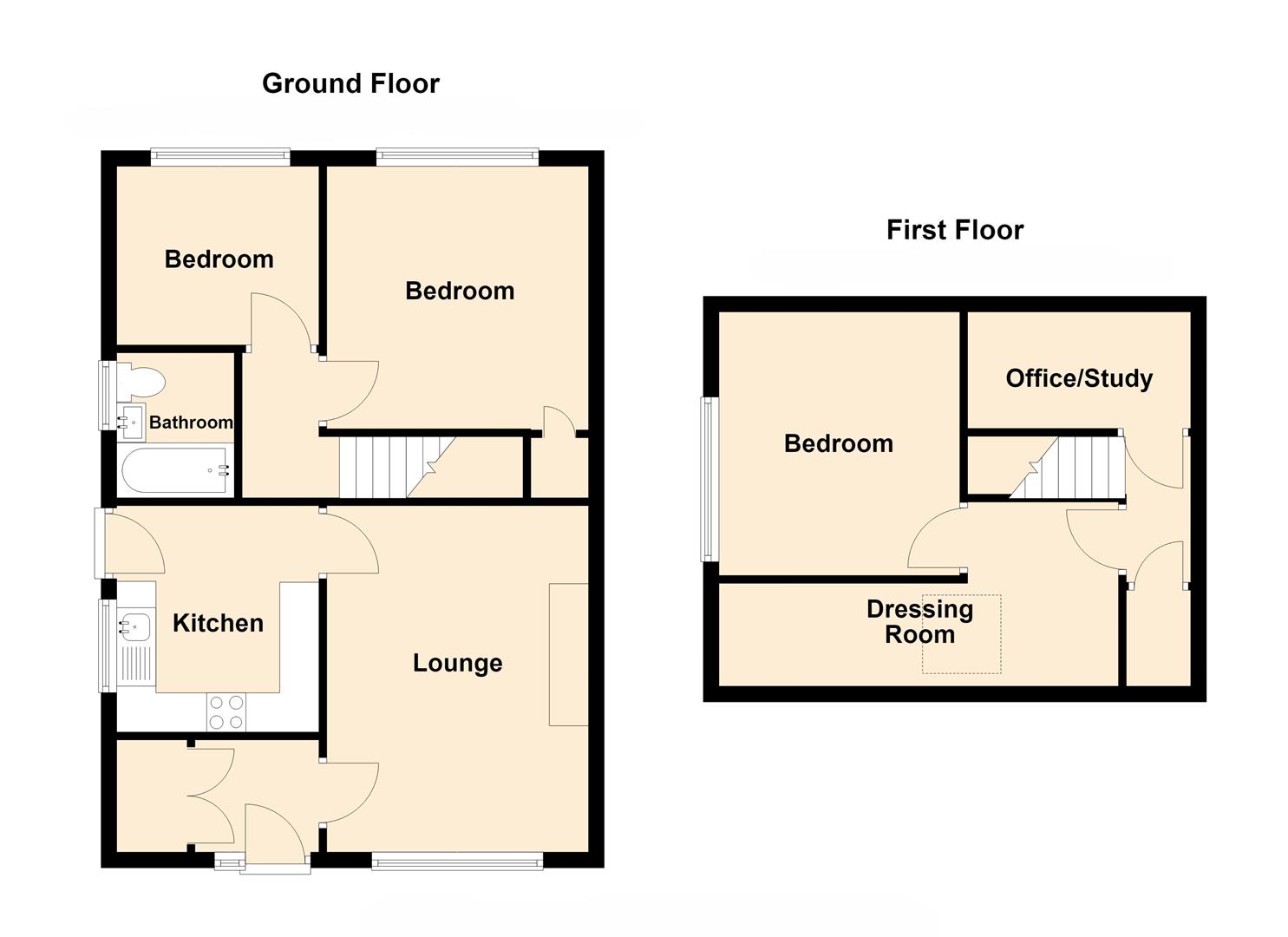 30, Shirdale Close, Hengoed floorplan