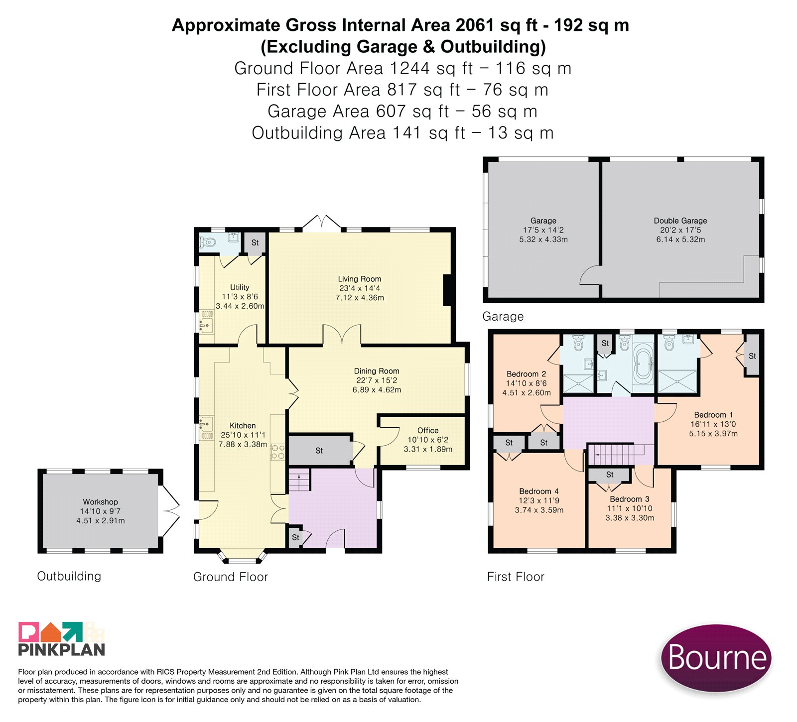 The Orchard,, Burdenshott Road, Guildford floorplan