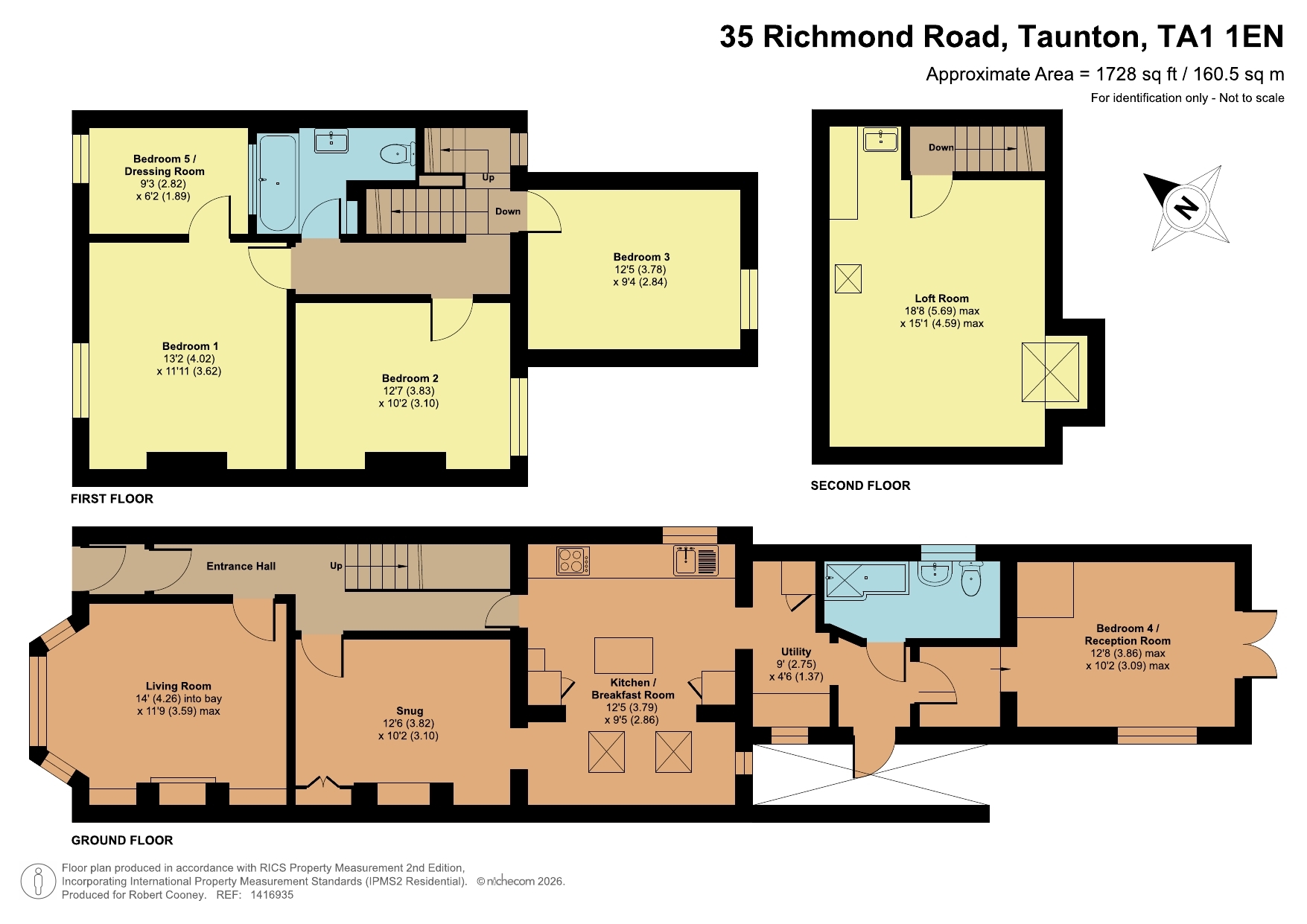 35 Richmond Road, Taunton floorplan