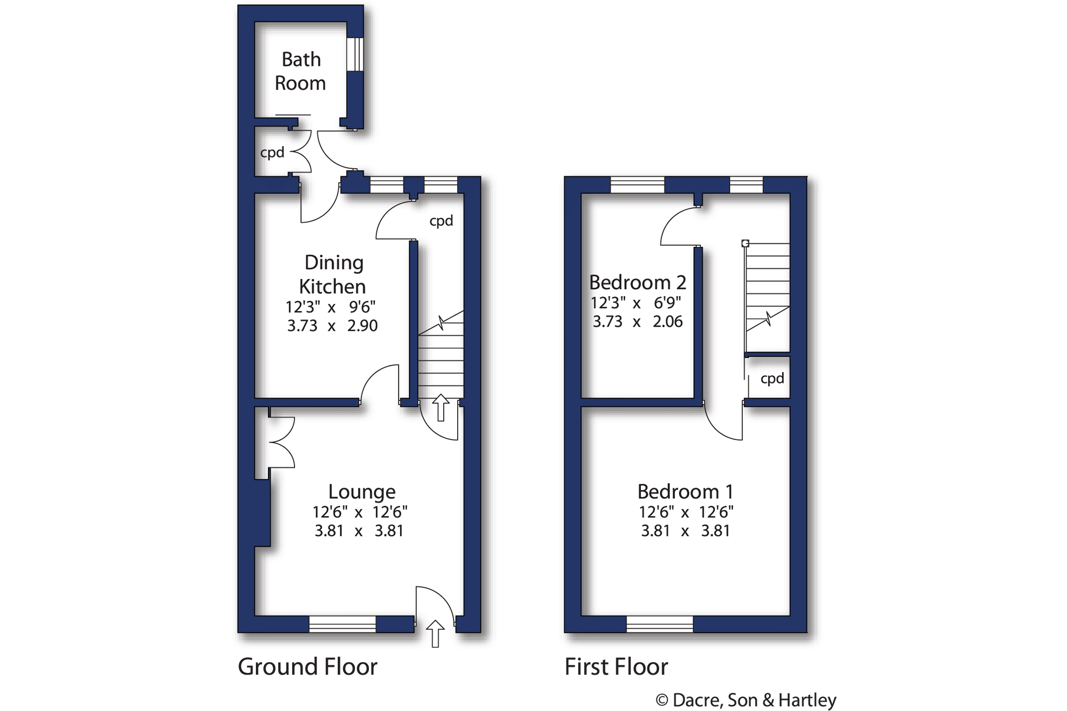 1, Grange Terrace, Harrogate floorplan