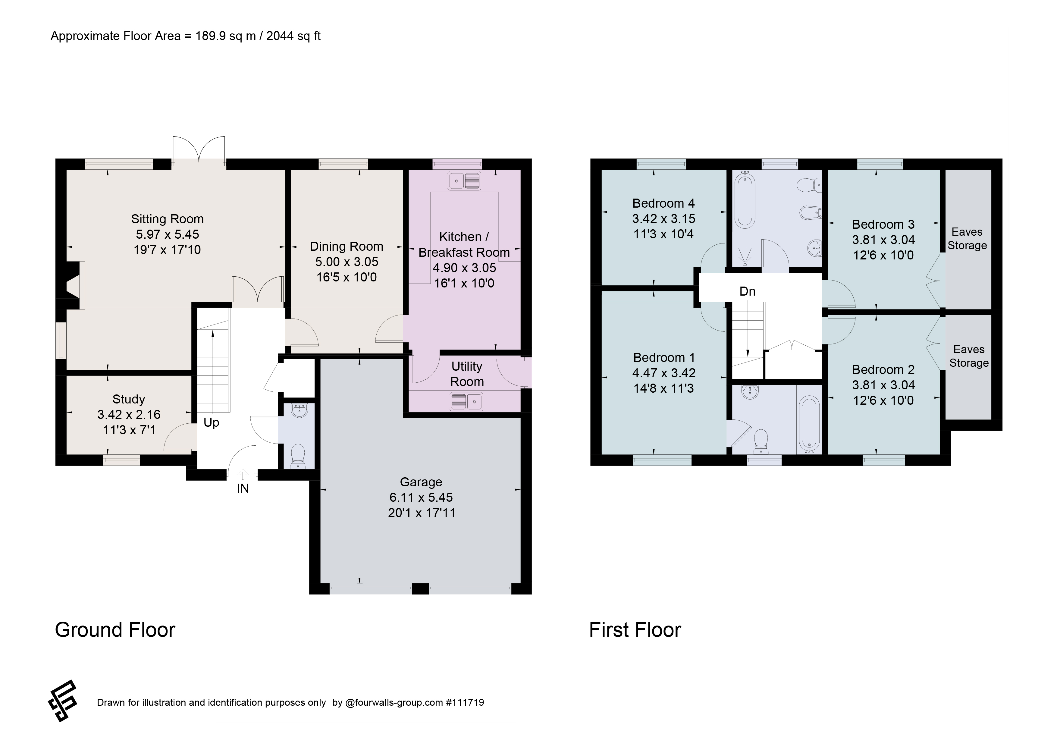 Old Hall Cottage,, Upper Wield, Hampshire floorplan