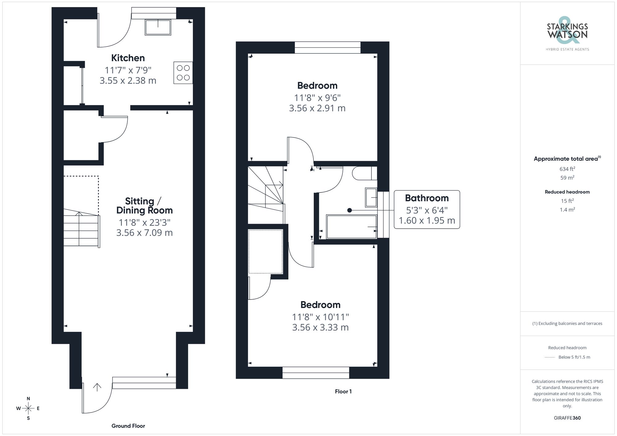 61 Mountbatten Road, Bungay floorplan