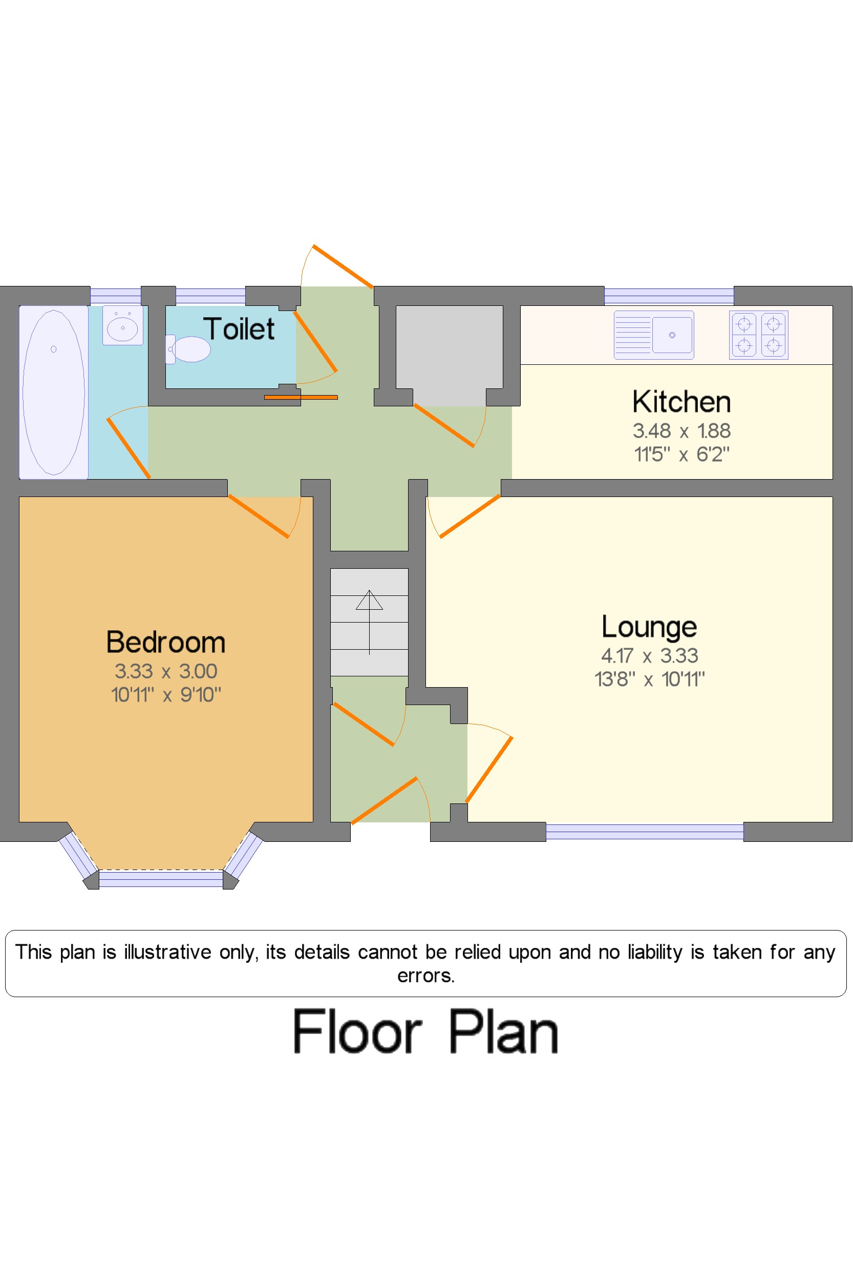 1 Bedrooms Maisonette for sale in Cedar Road, Strood, Rochester, Kent ME2