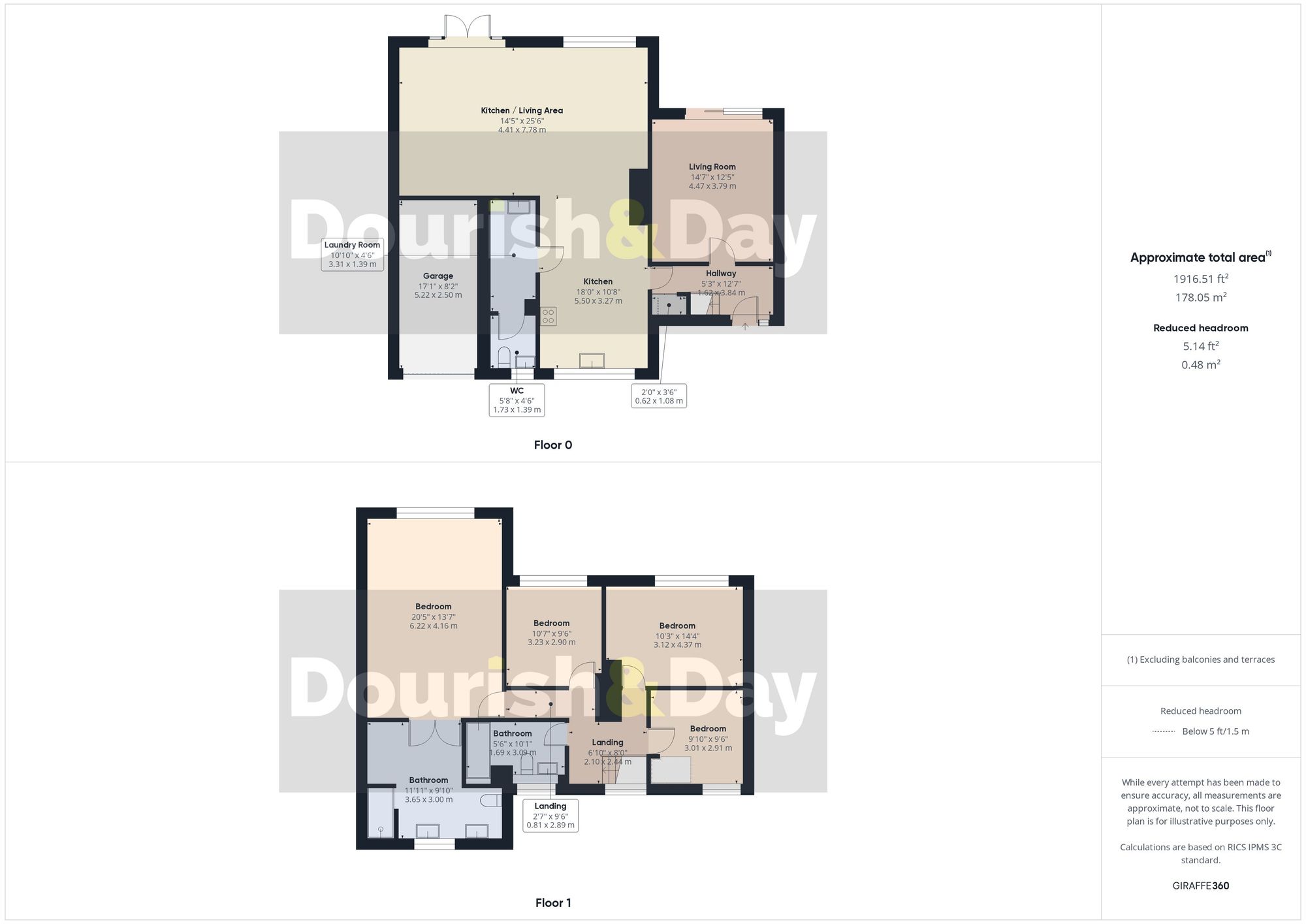 1 St. Giles Grove, Stafford floorplan