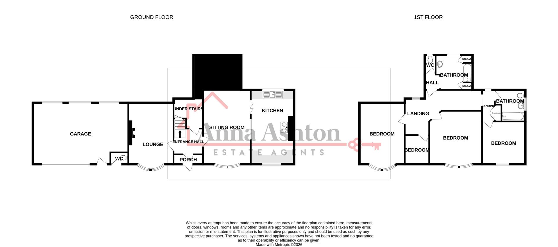 Cawdor House, Garnant, Ammanford floorplan