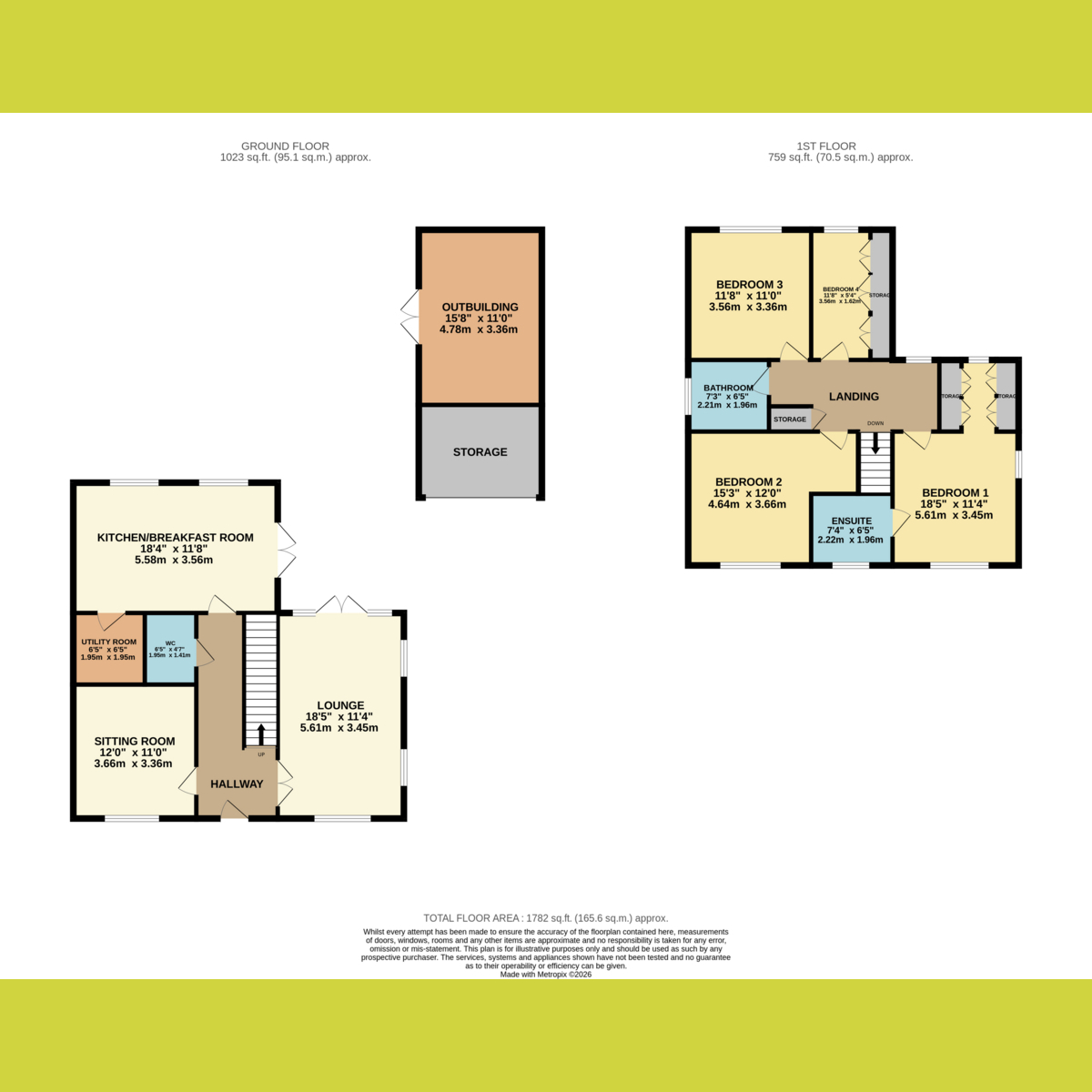 8, Langley Mews, Rayleigh floorplan