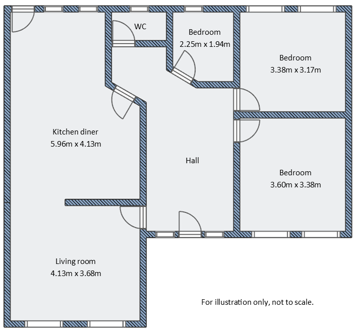 Little Penly, St. Austell floorplan