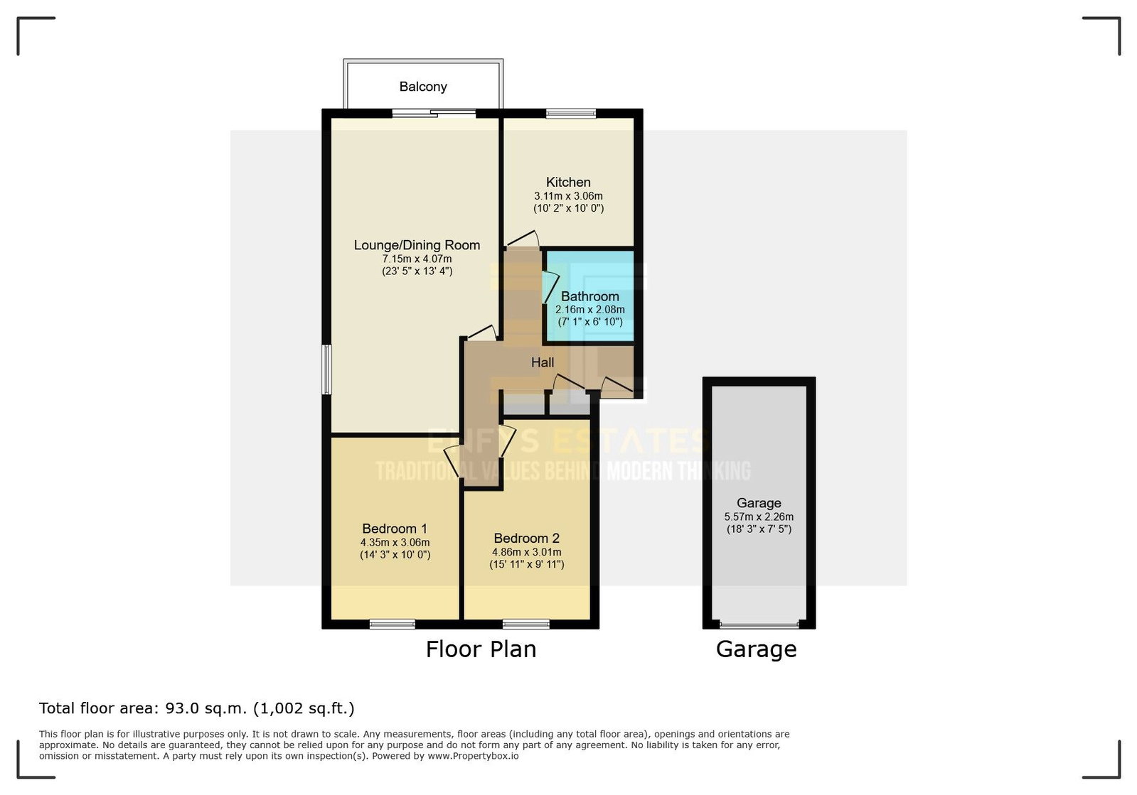 Benarth Court,Flat 22, Llanrwst Road, Colwyn Bay floorplan