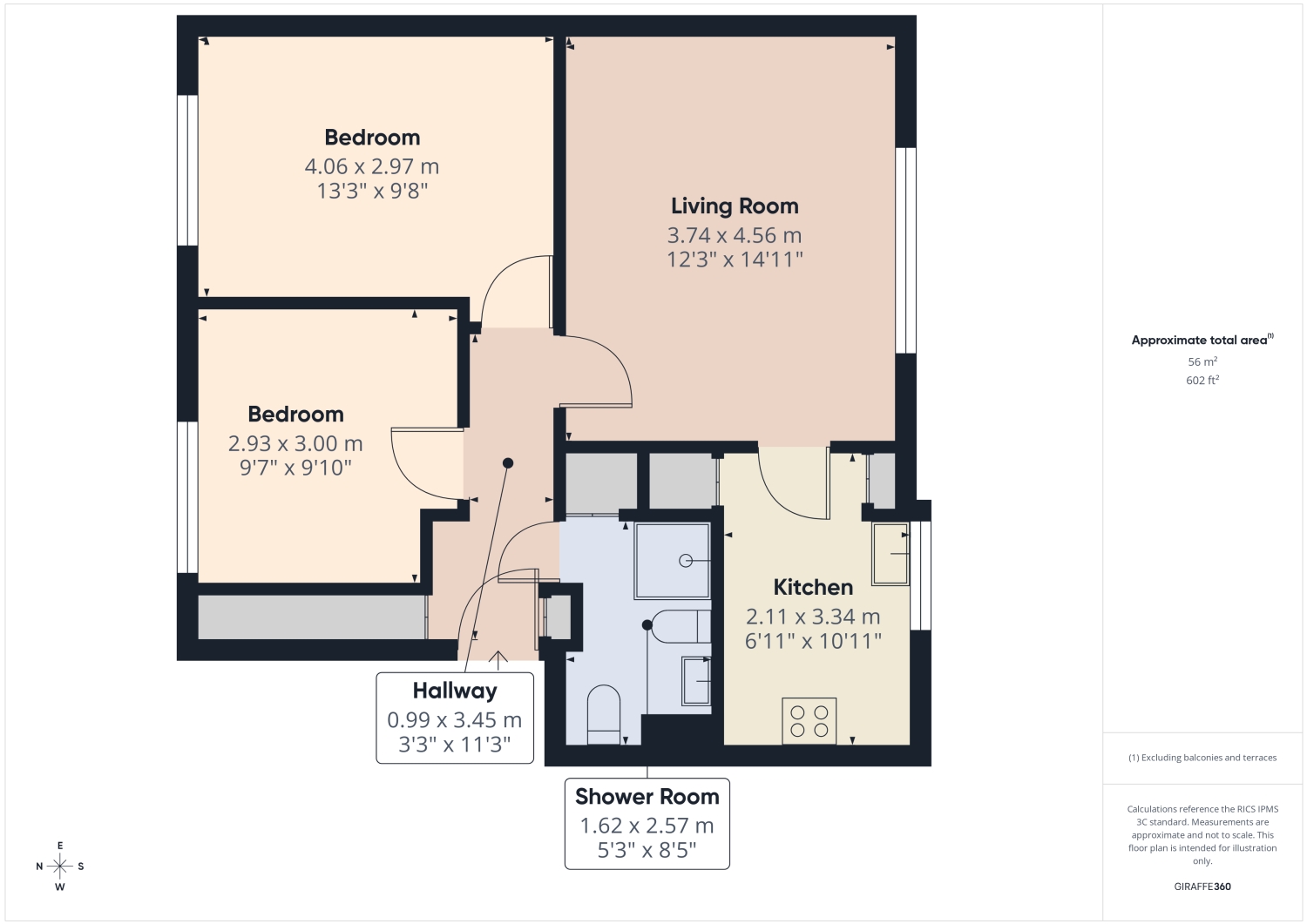 8, Green Oak Drive, Sheffield floorplan