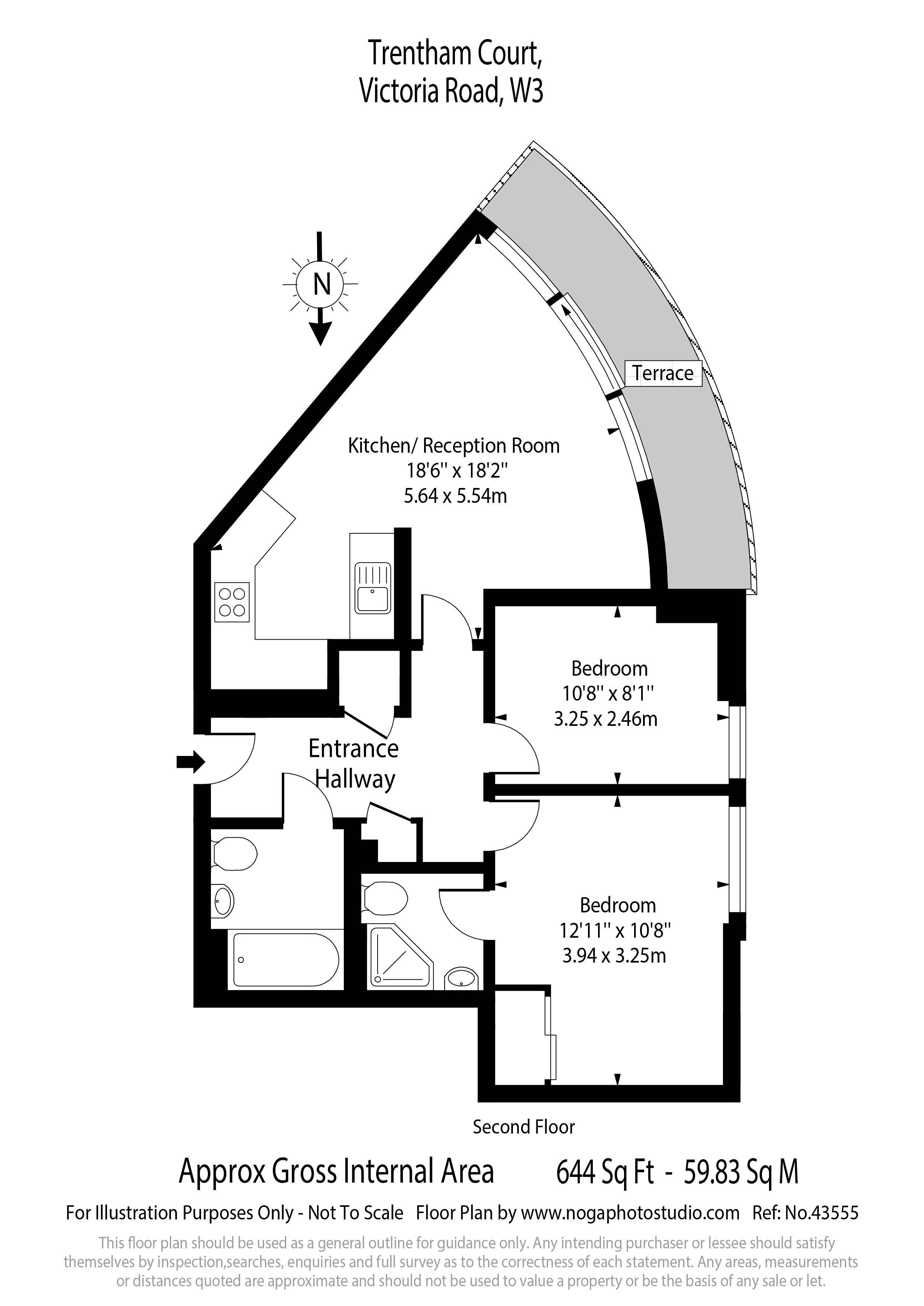 Victoria Road, Acton floorplan