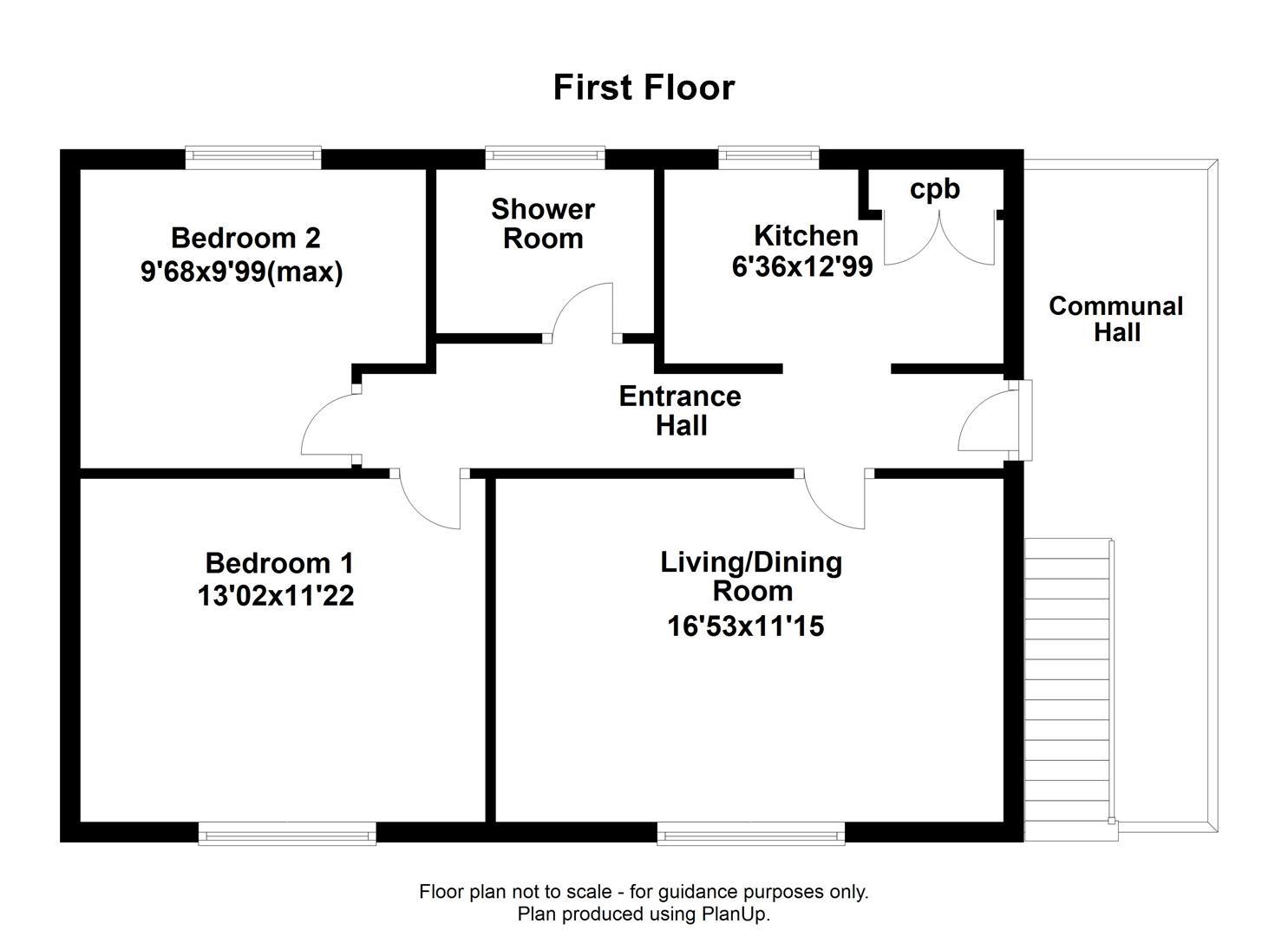 10, Rose Court, Corby floorplan