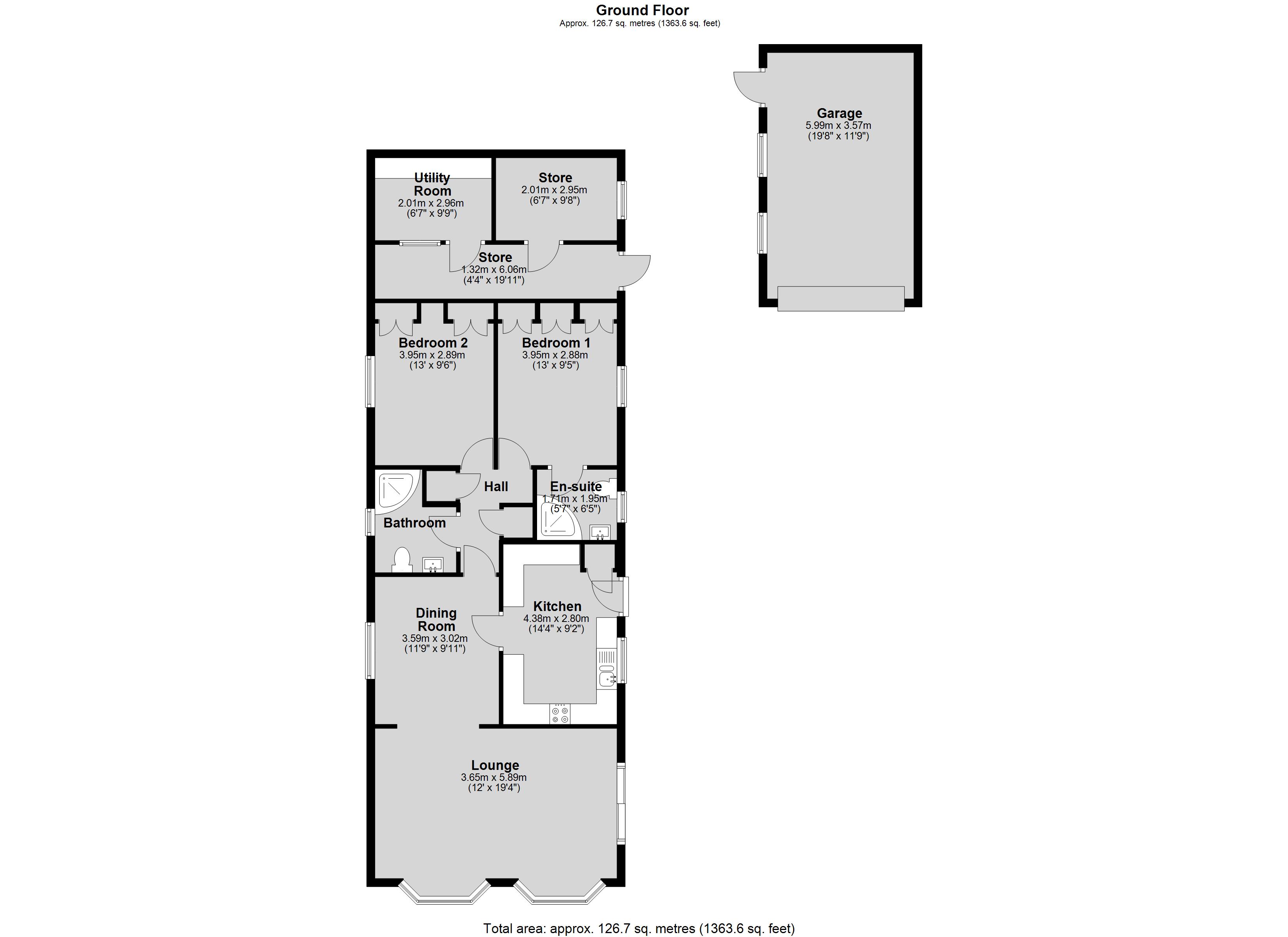10, Willow Lane, The Elms, Lincoln floorplan