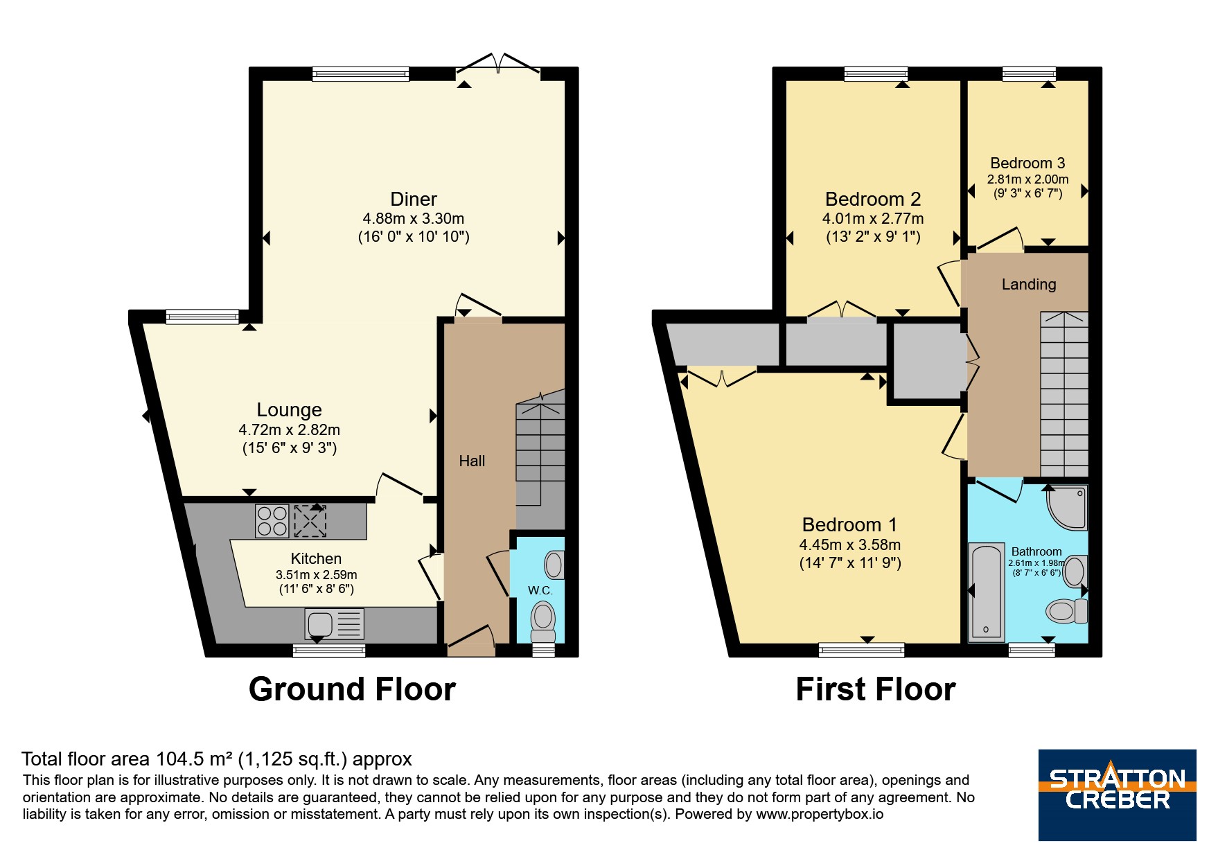 5, Mews Court, Liskeard floorplan