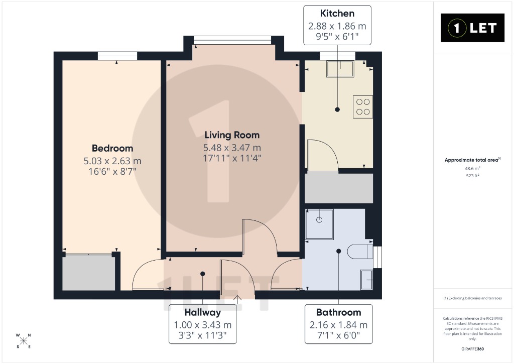 Queens Court, Blackhall, Edinburgh, EH4 2BY, Edinburgh floorplan