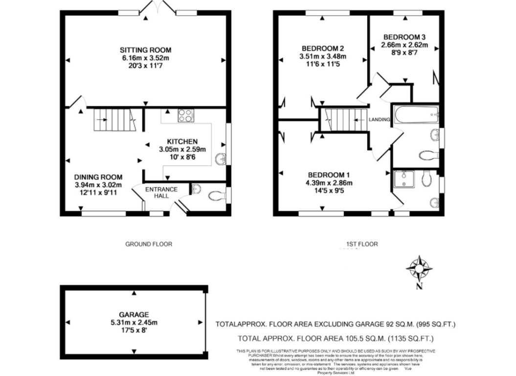 High Street, Chipstead, Sevenoaks TN13, 3 bedroom semidetached house