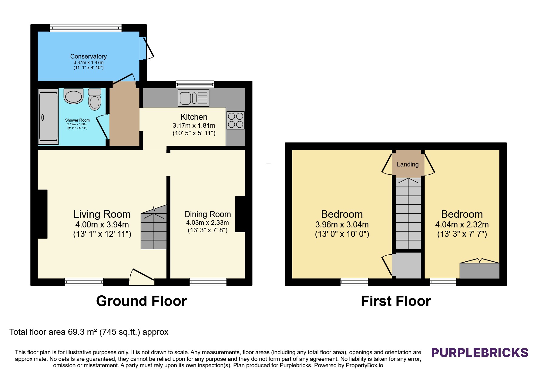 77, Snatchwood Road, Pontypool floorplan