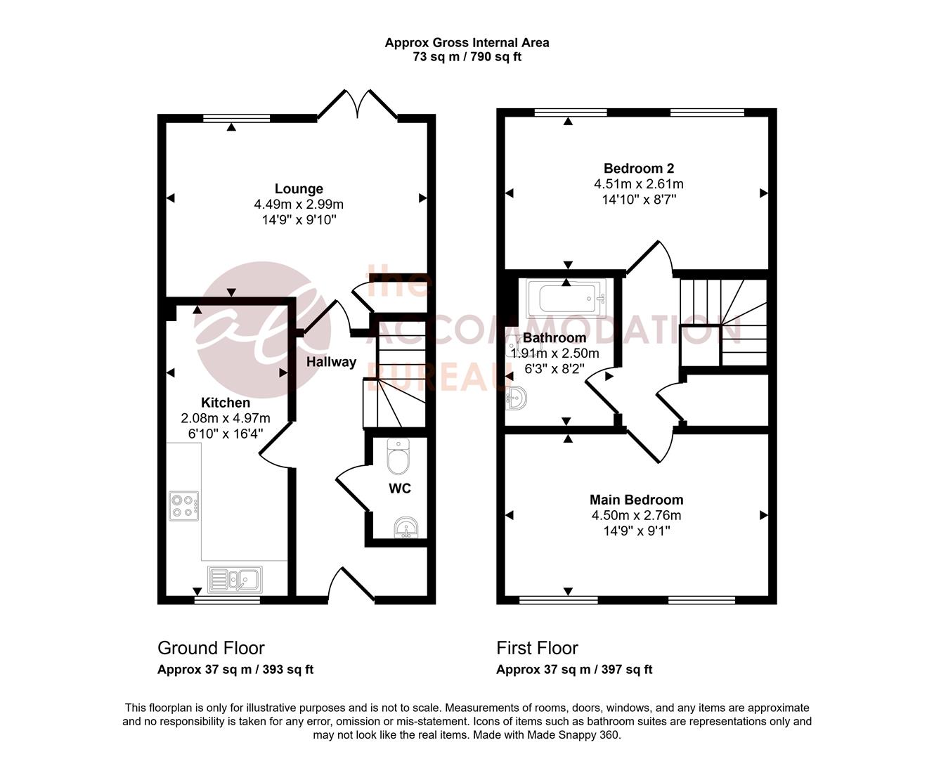 2, Norway Road, Bodmin floorplan