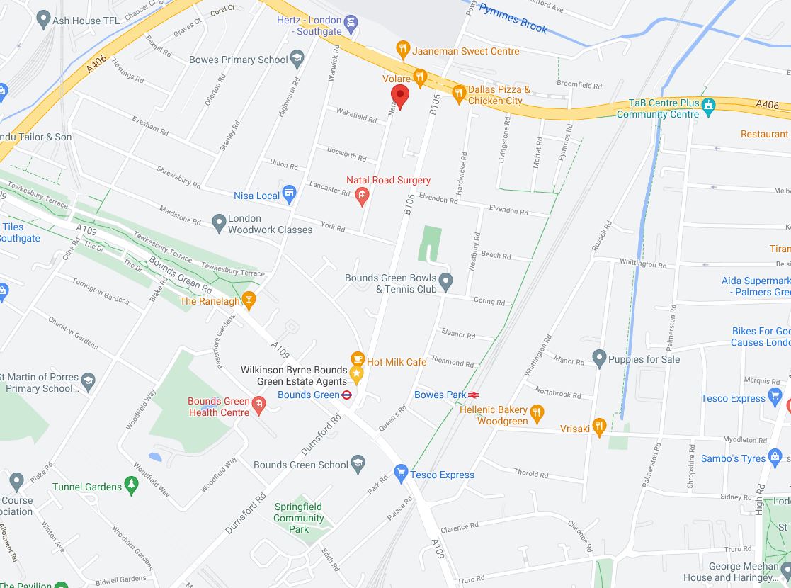 FF 94, Natal Road, Bounds Green floorplan