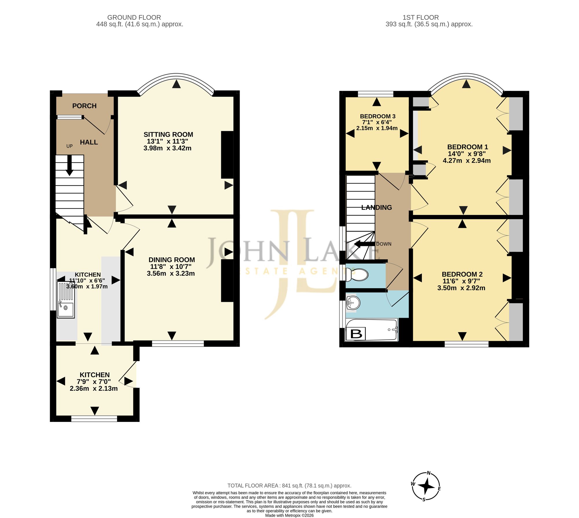 18 Titchfield Gardens, Paignton floorplan