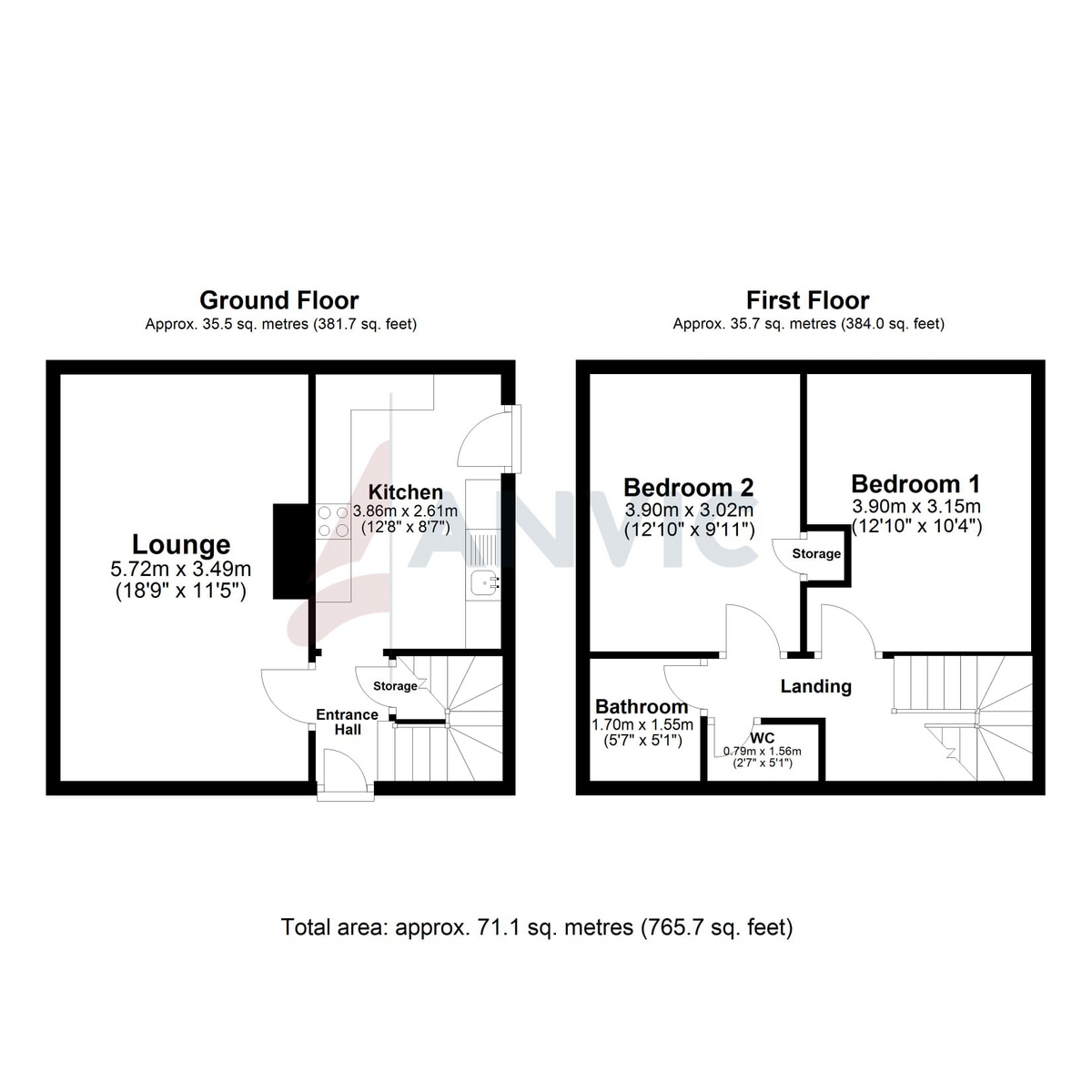 94, Goyt Valley Road, Stockport floorplan