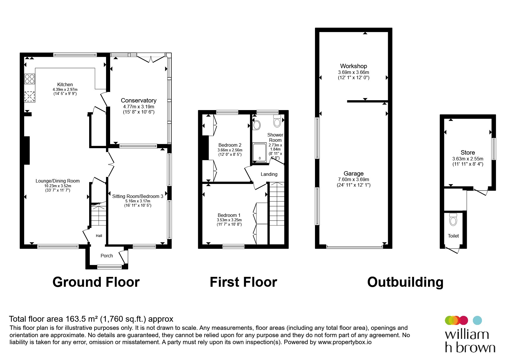 1, Hill Gardens, Doncaster floorplan