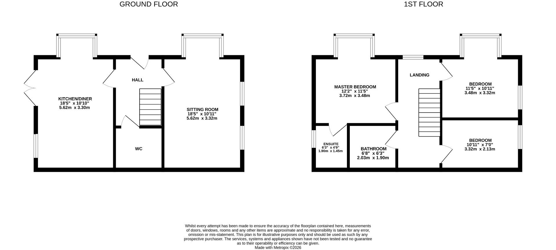 7, Oaken Wood Drive, Maidstone floorplan