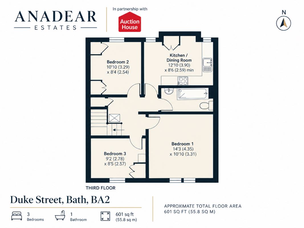 Bath floorplan